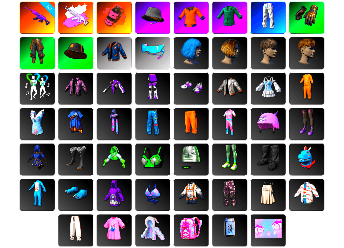 Pink Smoke Grenade, XingHun's Tiger Strike Pants