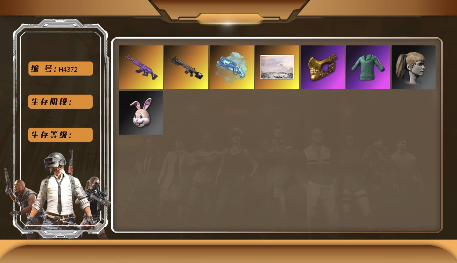 Medusa — Beryl M762, PGC 2021 Contingent Chaos Mask, Harley Quinn's Hair, Blue Magical Mist — M79, Obscura - Mk12