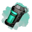 Teal Smoke Grenade