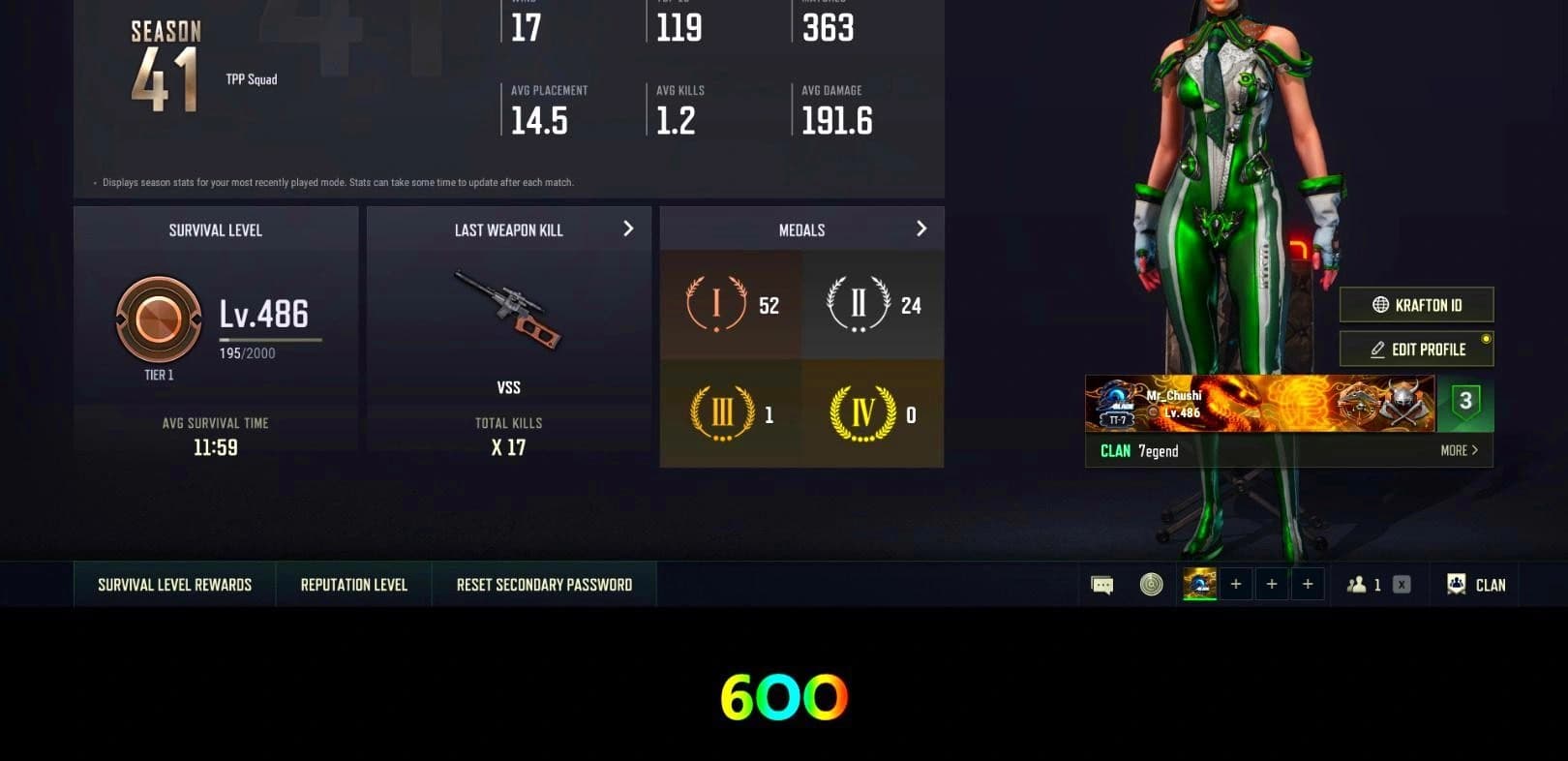 Magenta Smoke Grenade, Hi-top Trainers (Red), Duncan's Infiltrator Handwraps, PGC 2021 Contingent Chaos Mask, PLAYERUNKNOWN's Bandana, Heavy Fur Coat (Black), Polar Bear Feet, Rash Beixli Xtra Tough Jacket, Rash Beixli Xtra Tough Jacket, XingHun's Tiger Strike Jacket, XingHun's Tiger Strike Pants, Sideshow Bear Feet, StreamerOne, GPT 2025 Four Angry Men Jacket - 1