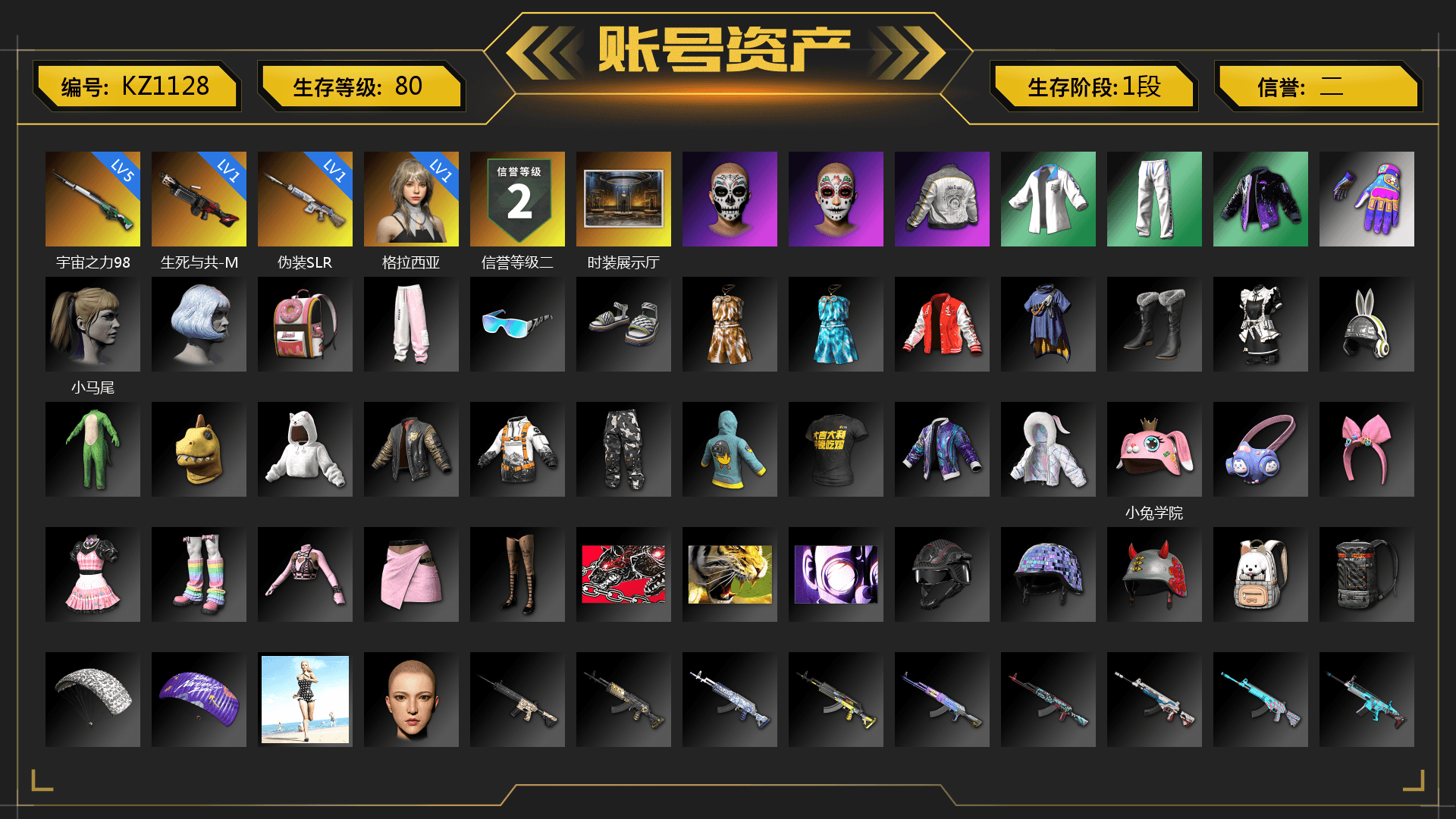 Harley Quinn's Hair, PML 2019 Phase 2 Jacket, XingHun's Tiger Strike Jacket, XingHun's Tiger Strike Pants, StreamerOne - 1