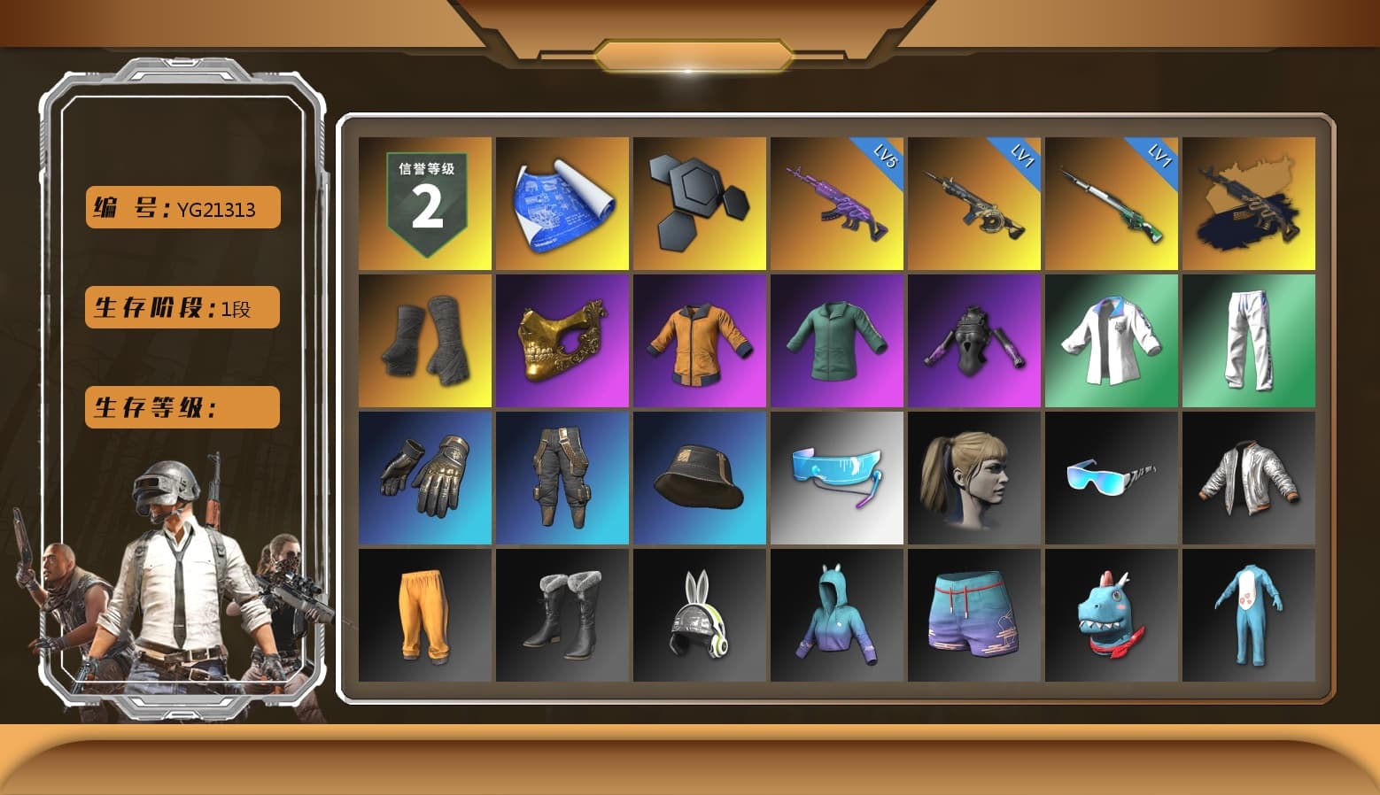 Medusa — Beryl M762 (Gold Charcoal), Duncan's Infiltrator Handwraps, PGC 2021 Contingent Chaos Mask, Harley Quinn's Hair, XingHun's Tiger Strike Jacket, XingHun's Tiger Strike Pants - 1
