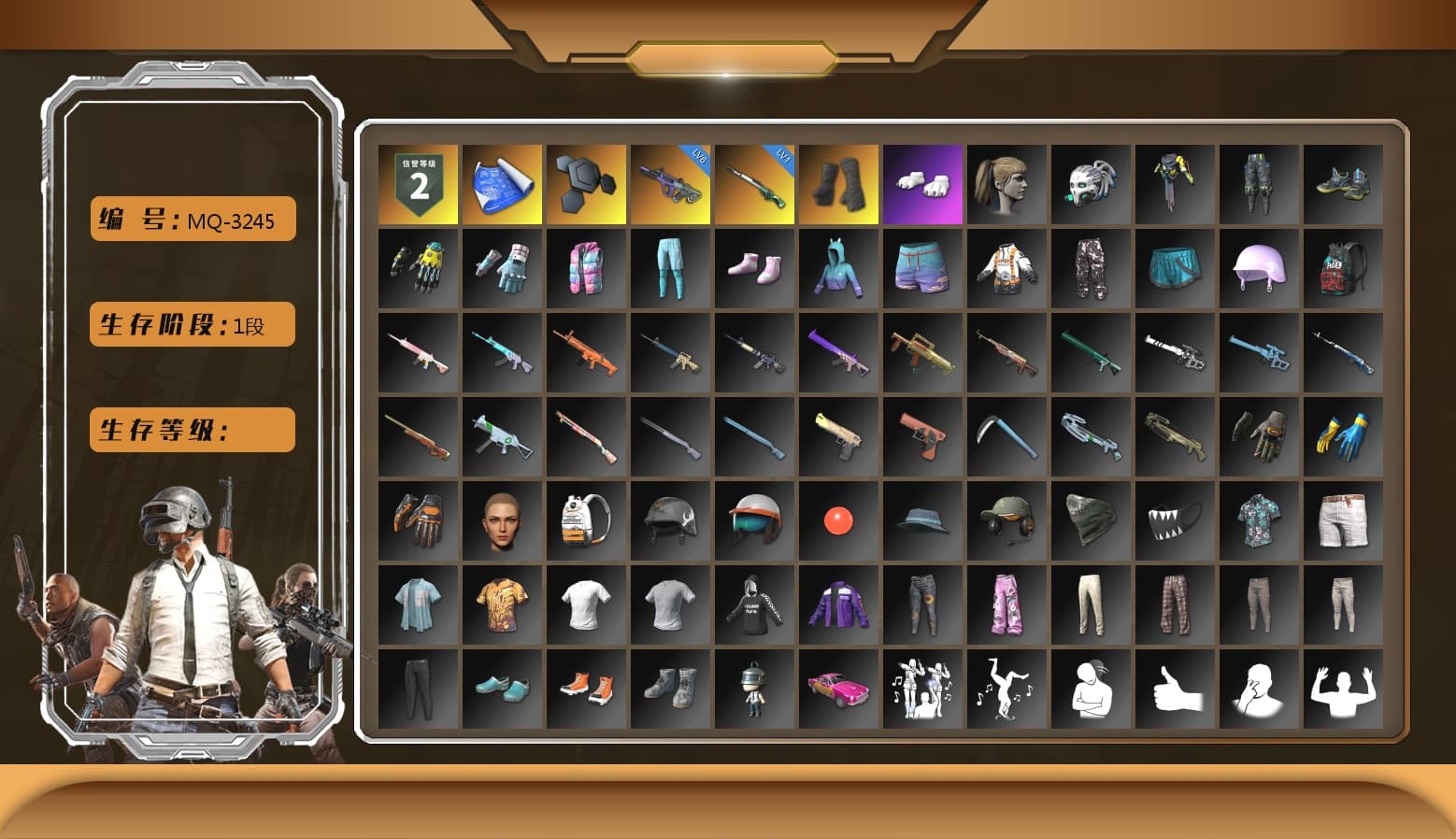 Duncan's Infiltrator Handwraps, Polar Bear Feet, Harley Quinn's Hair - 1
