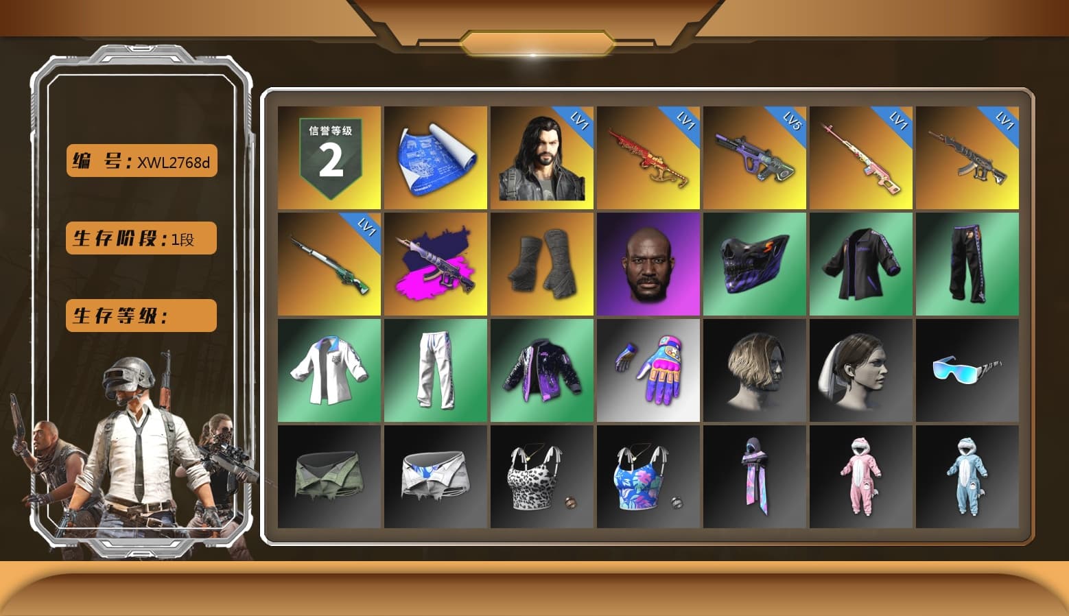 Rest in Pink — Dragunov [1], Demon's Touch - ACE32 (Purple Fuchsia), Duncan's Infiltrator Handwraps, Jonathan Kamau, XingHun's Tiger Strike Jacket, XingHun's Tiger Strike Pants, Sideshow Bear Feet - 1