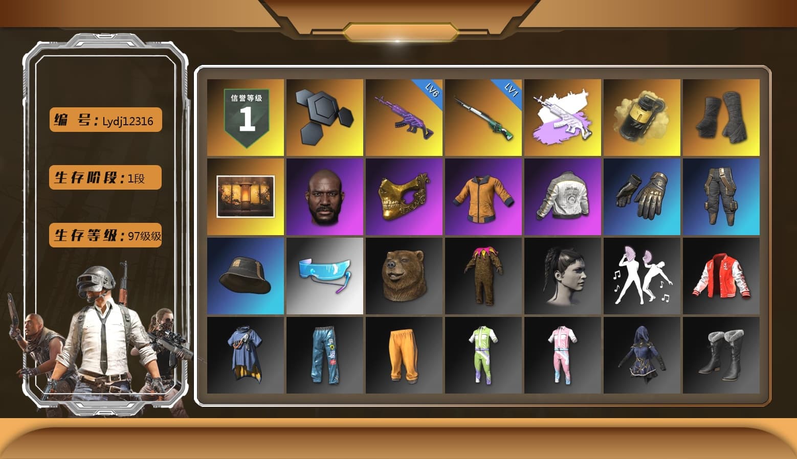 Medusa — Beryl M762 (Gray Purple), Yellow Smoke Grenade, Duncan's Infiltrator Handwraps, Jonathan Kamau, PGC 2021 Contingent Chaos Mask, PML 2019 Phase 2 Jacket, Sideshow Bear Feet - 1