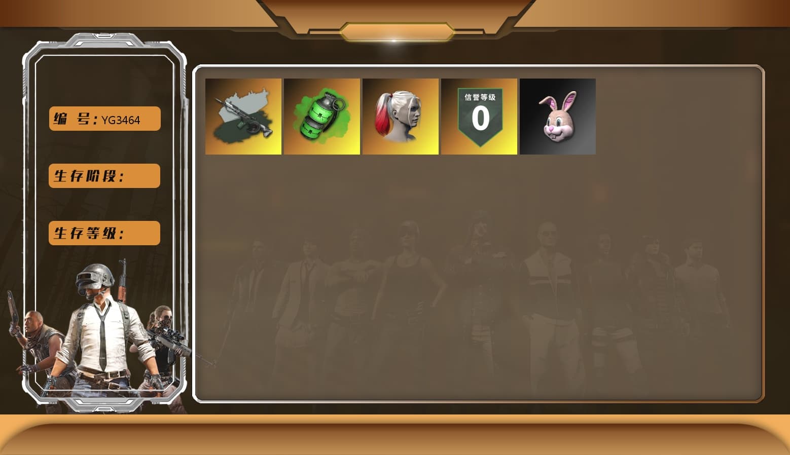 Time Keeper - M416 (Gray Green), Time Keeper - M416, Emerald Smoke Grenade, Harley Quinn's Hair, Lumi's Kar98k, Ashek's AKM, CigaretteSTV's M416, MadDog — M16A4, XiongDi Hoodie, Bloody Nurse Mask, PGI T-Shirt - 1