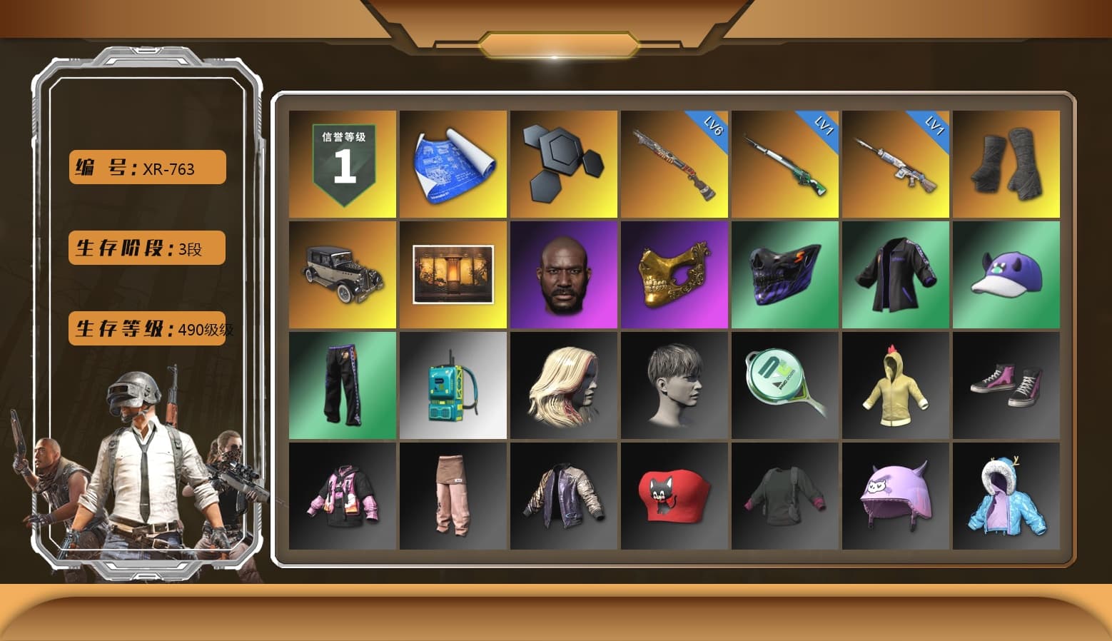 Duncan's Infiltrator Handwraps, Jonathan Kamau, PGC 2021 Contingent Chaos Mask, StreamerOne, Full Autumn — M416 - 1