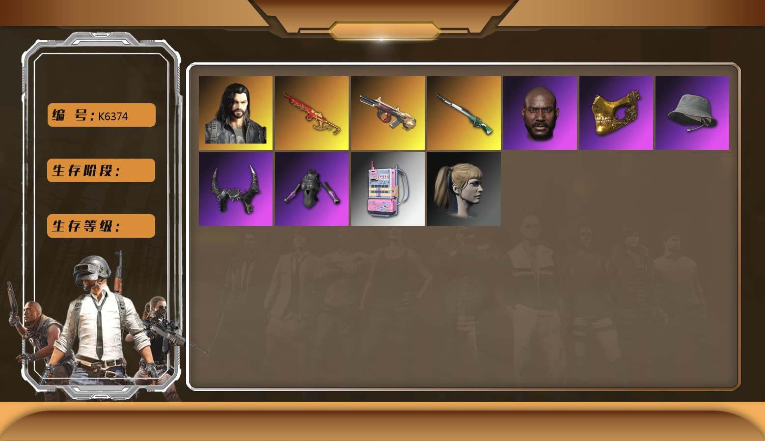 Dorian, PGC 2022 Tac-Tech Shirt, Harley Quinn's Hair, Jonathan Kamau, PGC 2021 Contingent Chaos Mask, Demon Biker Horns - 1