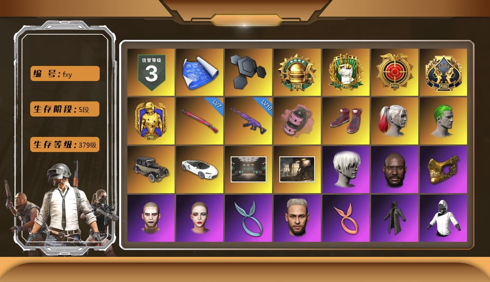 Pink Smoke Grenade, Hi-top Trainers (Red), Harley Quinn's Hair, The Joker's Hair, 9S's Hairstyle, Jonathan Kamau, PGC 2021 Contingent Chaos Mask, The Joker's Hair, Kansas Headband, Heavy Fur Coat (Black), Rash Beixli Xtra Tough Jacket, Pubg X Newjeans, Aespa, Polar Bear Feet, Harley Quinn's Hair, Hairstyle PGI.S, Rash Beixli Xtra Tough Jacket, Harley Quinn's Makeup, PML 2019 Phase 2 Jacket, PEL 2019 Phase 2 Jacket, XingHun's Tiger Strike Jacket, XingHun's Tiger Strike Pants, Exquisite Pants, XiongDi Hoodie, StreamerOne, Heavy Fur Coat (Black), Sideshow Bear Feet - 1