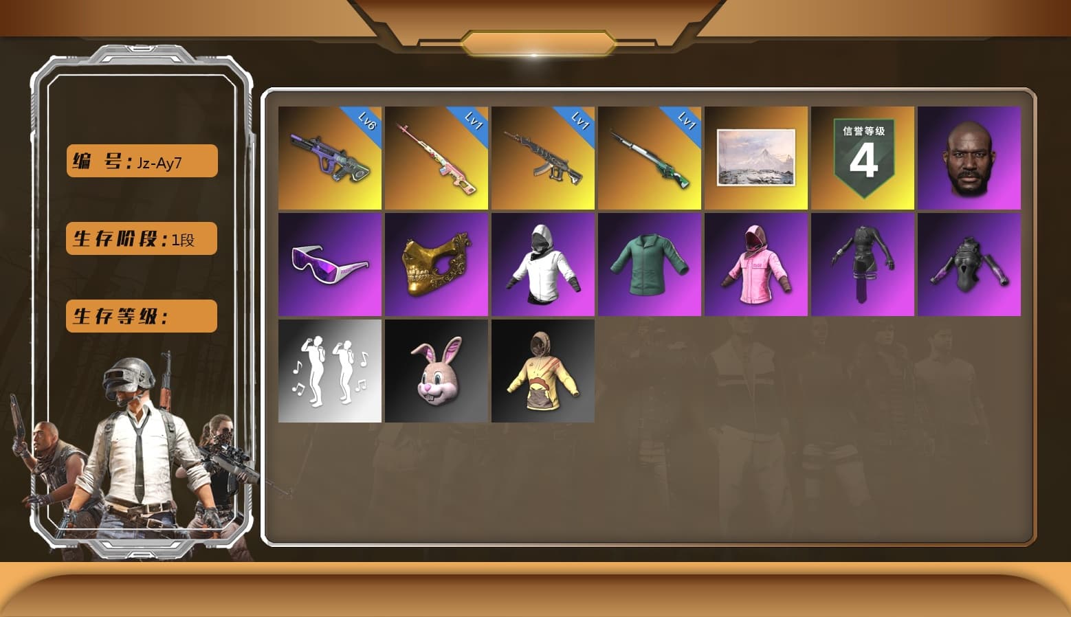 Aespa, Neon Dream — AUG, Snow Glasses, PGC 2021 Contingent Chaos Mask, Jonathan Kamau, Rash Beixli Xtra Tough Jacket, Rash Beixli Xtra Tough Jacket, Demon's Touch — ACE32, Cosmic Caliber - Kar98k - 1