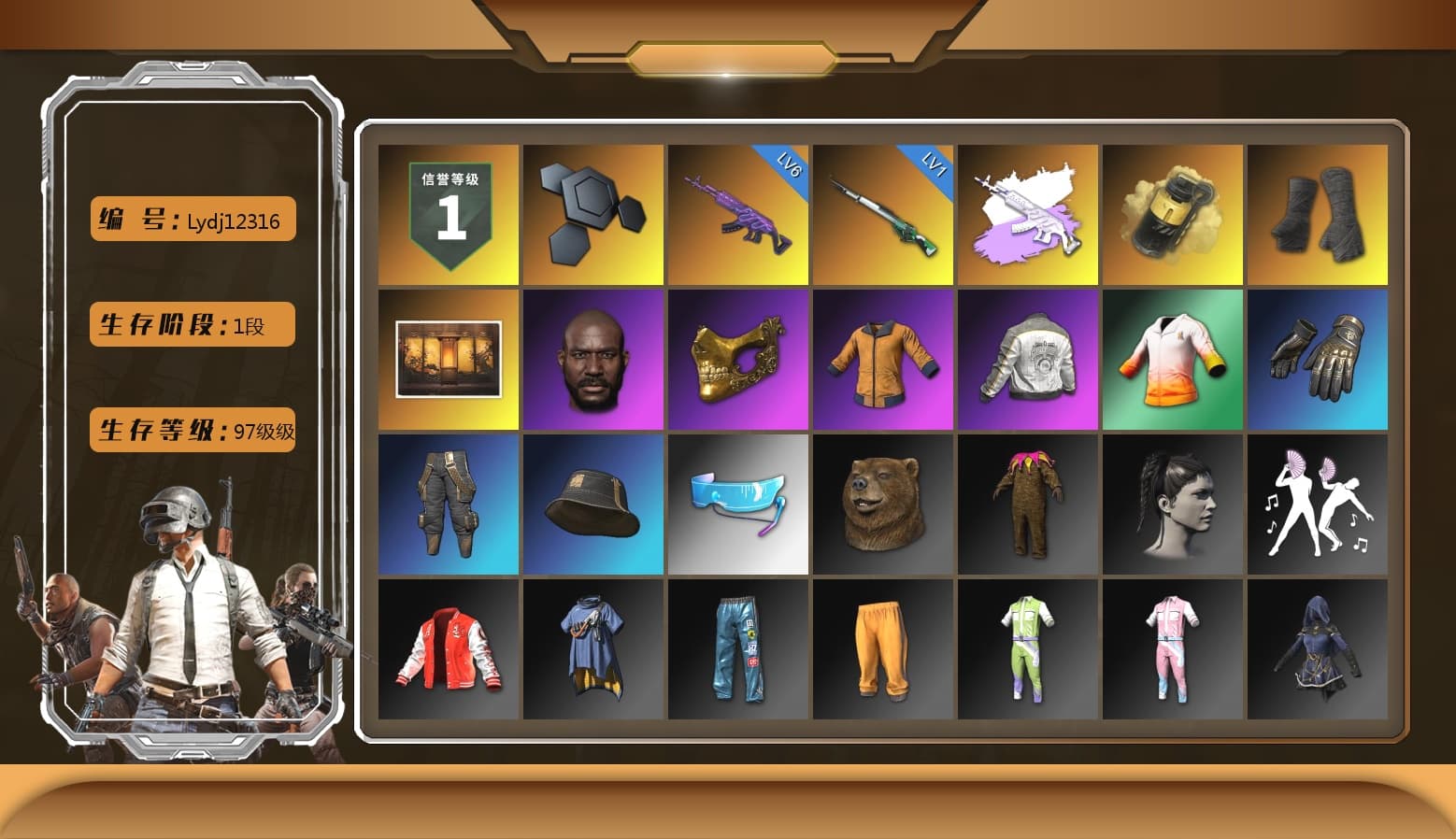 Medusa — Beryl M762 (Gray Purple), Yellow Smoke Grenade, Duncan's Infiltrator Handwraps, Jonathan Kamau, PGC 2021 Contingent Chaos Mask, PML 2019 Phase 2 Jacket, Sideshow Bear Feet - 1