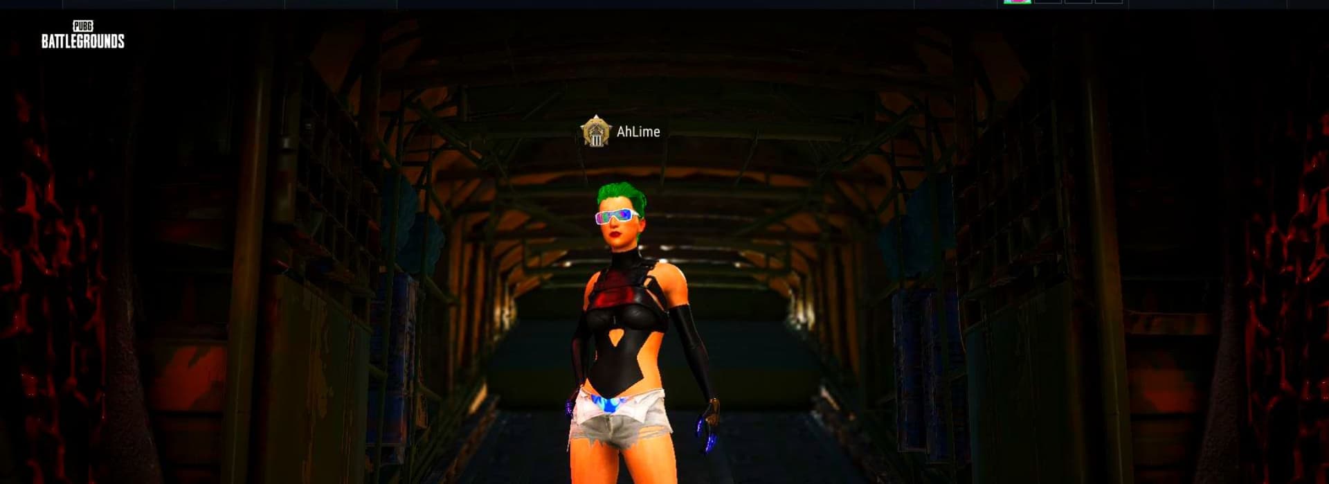The Joker's Hair, PGC 2021 Contingent Chaos Mask, Snow Glasses, Hairstyle PGI.S, Harley Quinn's Hair, ZERO-G — MP5K, Rash Beixli Xtra Tough Jacket, Purple Smoke Grenade, Demon's Touch — ACE32 - 1