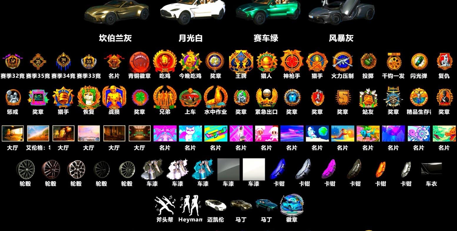 Escapee Jacket, Dorian, «V12 Vantage Roadster» Sports Car, Snow Glasses, PGC 2021 Contingent Chaos Mask, Jonathan Kamau, Hairstyle PGI.S, Harley Quinn's Hair - 1
