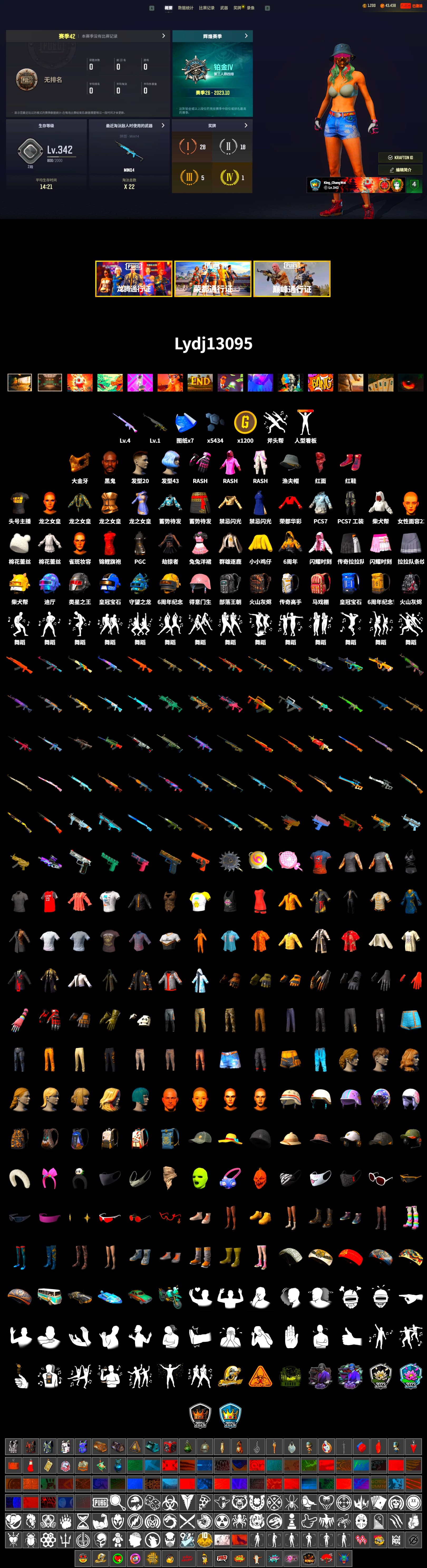 Hi-top Trainers (Red), Jonathan Kamau, PGC 2021 Contingent Chaos Mask, PLAYERUNKNOWN's Bandana, Heavy Fur Coat (Black), Rash Beixli Xtra Tough Jacket, Rash Beixli Xtra Tough Jacket, StreamerOne, Diva Glasses (White) - 2