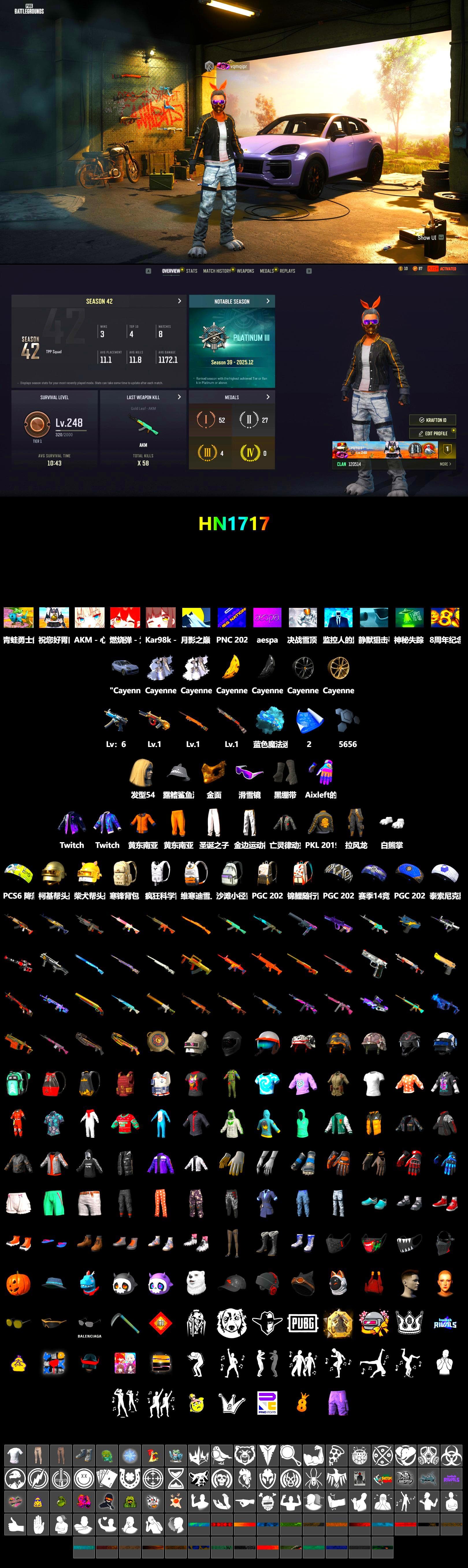 Blue Magical Mist — M79, Duncan's Infiltrator Handwraps, «Cayenne Turbo GT» SUV, Snow Glasses, PGC 2021 Contingent Chaos Mask, Polar Bear Feet, PKL 2019 Phase 2 Jacket, Blue Thunder Gloves - 2