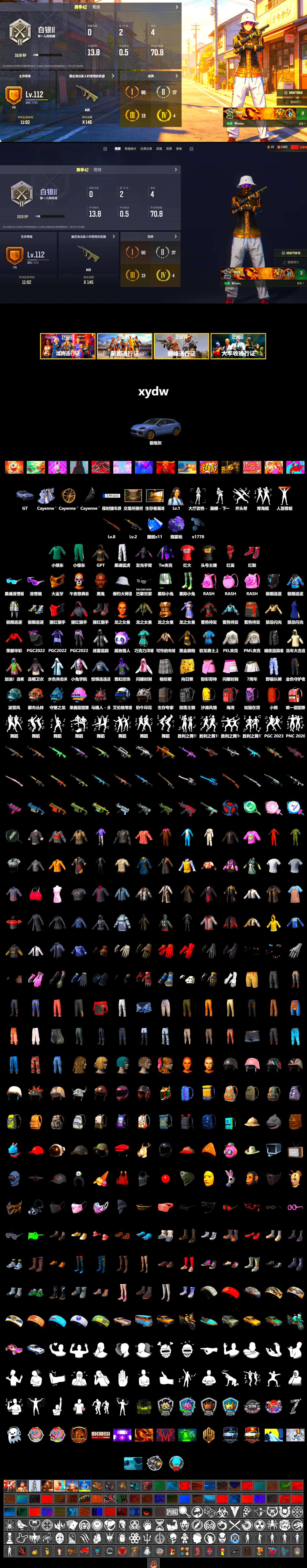 Purple Magical Mist — M79, Hi-top Trainers (Red), «Cayenne Turbo GT» SUV, Jonathan Kamau, Snow Glasses, PGC 2021 Contingent Chaos Mask, PLAYERUNKNOWN's Bandana, Heavy Fur Coat (Black), Rash Beixli Xtra Tough Jacket, PML 2019 Phase 2 Jacket, PEL 2019 Phase 2 Jacket, XingHun's Tiger Strike Pants, Sideshow Bear Feet, XiongDi Hoodie, StreamerOne, Training Jacket (Green) - 2