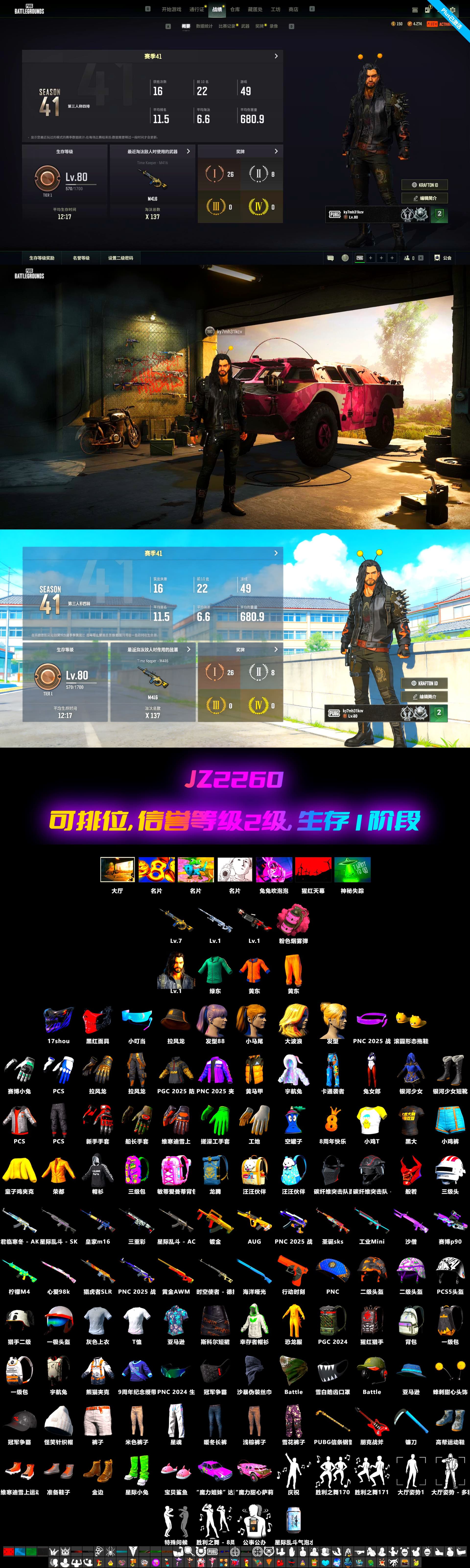 Harley Quinn's Hair, Danucd's Gloves, Faded Ghost — AWM - 2