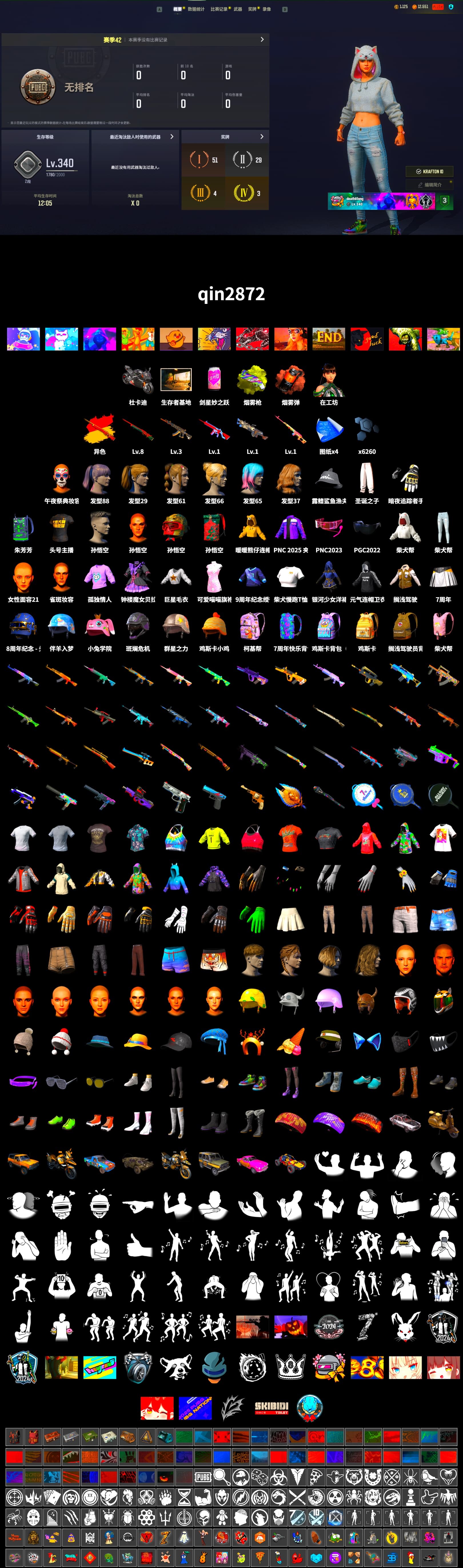 Rest in Pink — Dragunov [1], Coral Smoke Grenade, Yellow Fog of Fury — M79, «Panigale V4 S (Pitch Black)» Motorcycle, Harley Quinn's Hair, StreamerOne - 2