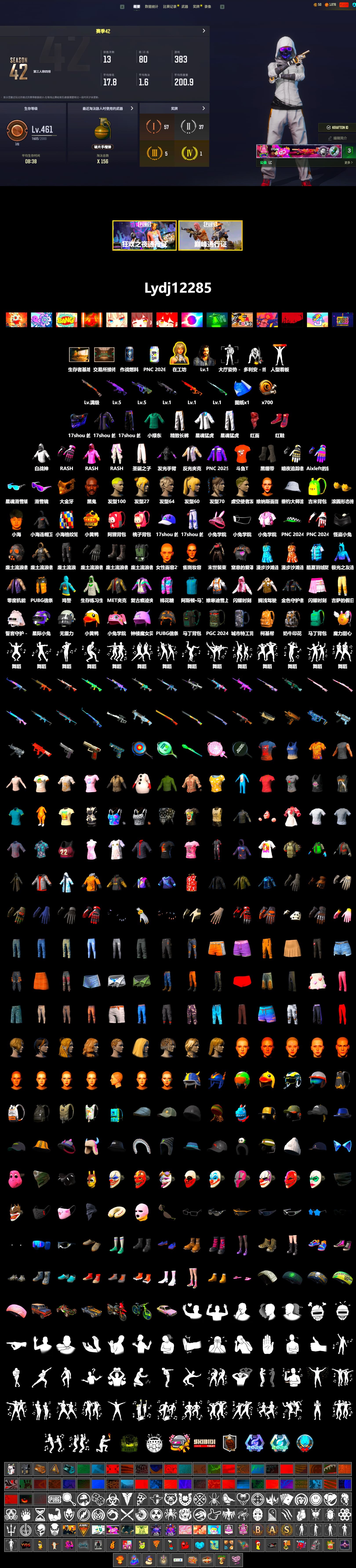 Hi-top Trainers (Red), Duncan's Infiltrator Handwraps, Jonathan Kamau, Snow Glasses, PGC 2021 Contingent Chaos Mask, PLAYERUNKNOWN's Bandana, Heavy Fur Coat (Black), Rash Beixli Xtra Tough Jacket, Rash Beixli Xtra Tough Jacket, XingHun's Tiger Strike Jacket, XingHun's Tiger Strike Pants, Exquisite Pants, Full Autumn — M416, DOUYU T-shirt - 2