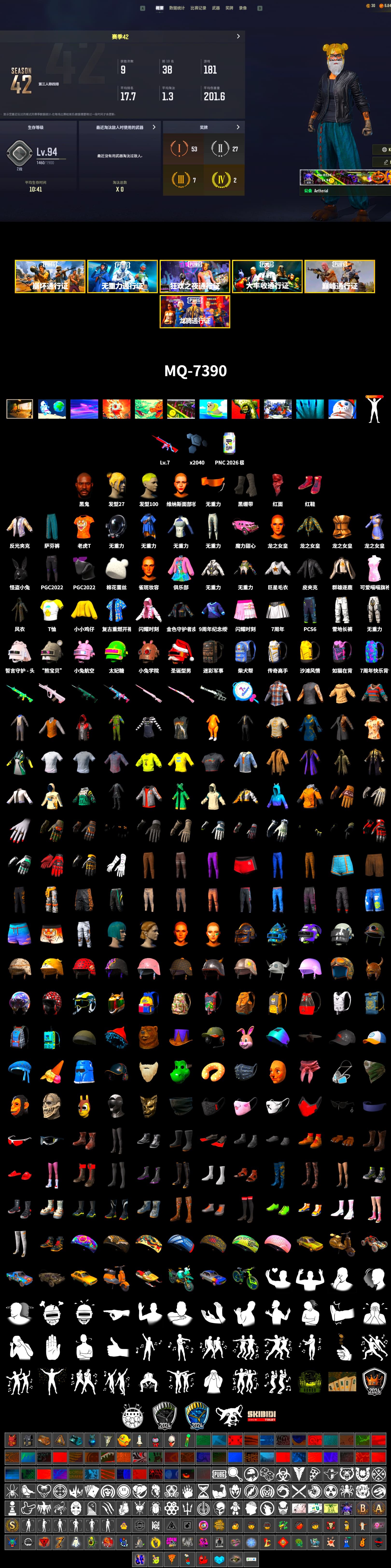 Hi-top Trainers (Red), Duncan's Infiltrator Handwraps, Jonathan Kamau, PLAYERUNKNOWN's Bandana, Heavy Fur Coat (Black), Sideshow Bear Feet, XiongDi Hoodie - 2