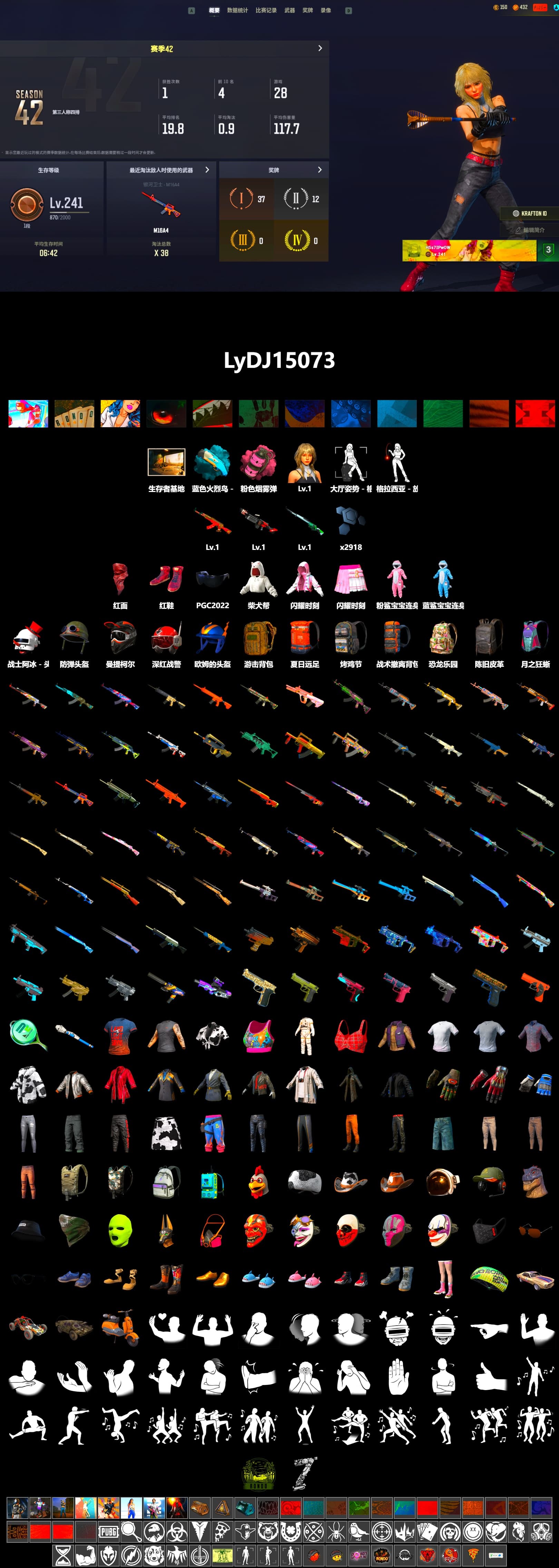 Pink Smoke Grenade, Hi-top Trainers (Red), PLAYERUNKNOWN's Bandana, Heavy Fur Coat (Black) - 2