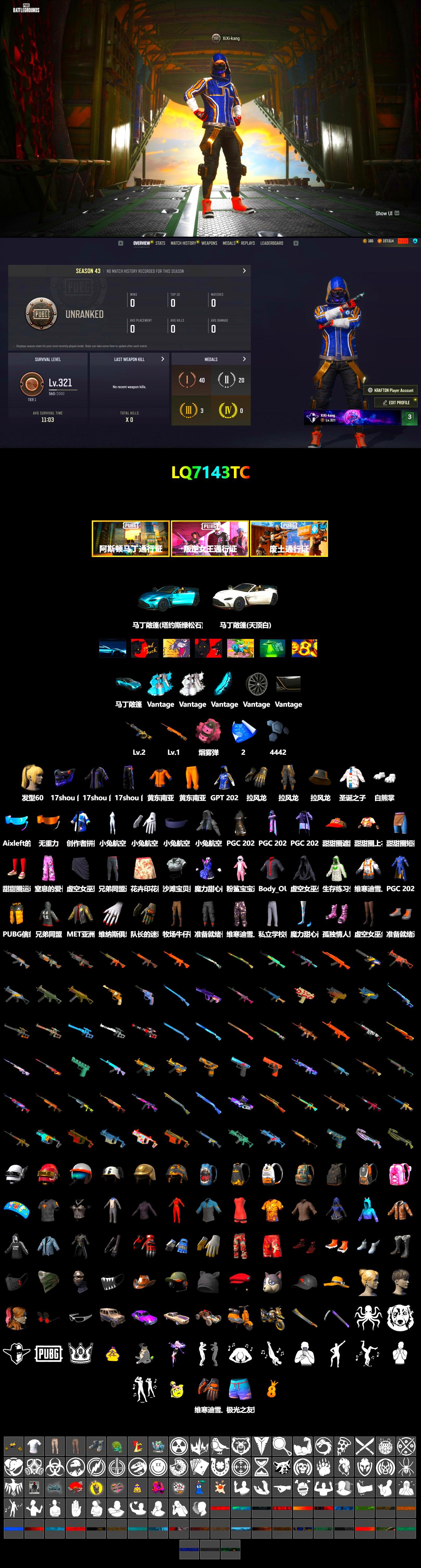 Pink Smoke Grenade, «V12 Vantage Roadster (Luxe)» Sports Car, Polar Bear Feet, XiongDi Hoodie - 2