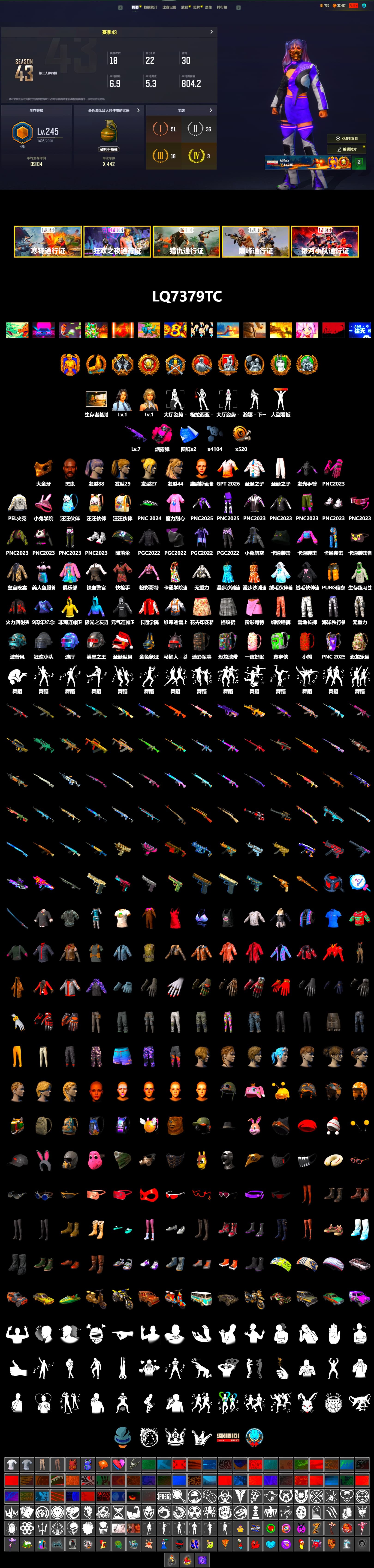 Magenta Smoke Grenade, Jonathan Kamau, PGC 2021 Contingent Chaos Mask, Harley Quinn's Hair, PEL 2019 Phase 2 Jacket - 2