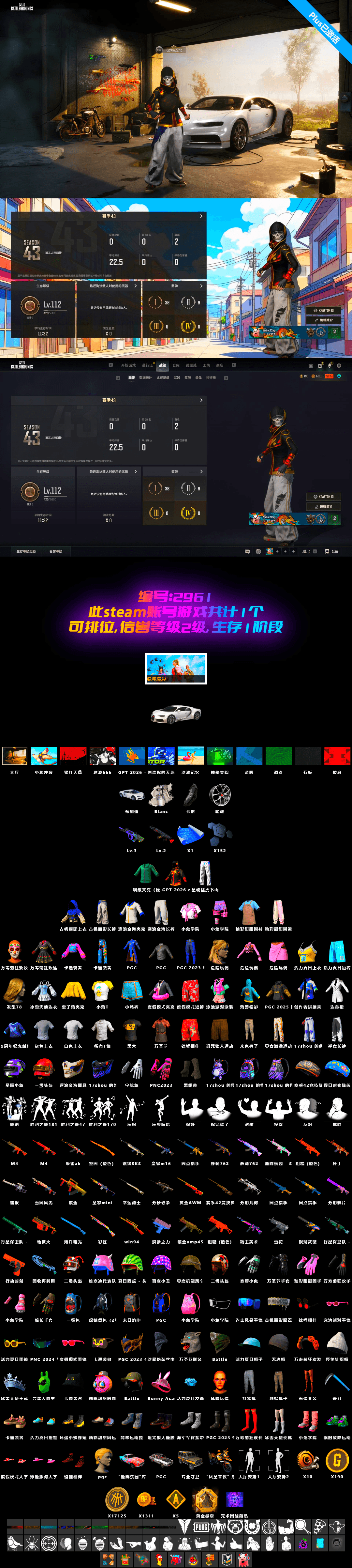 Neon Dream — AUG, «Chiron» Sports Car, Danucd's Gloves, «Chiron» Sports Car - 2