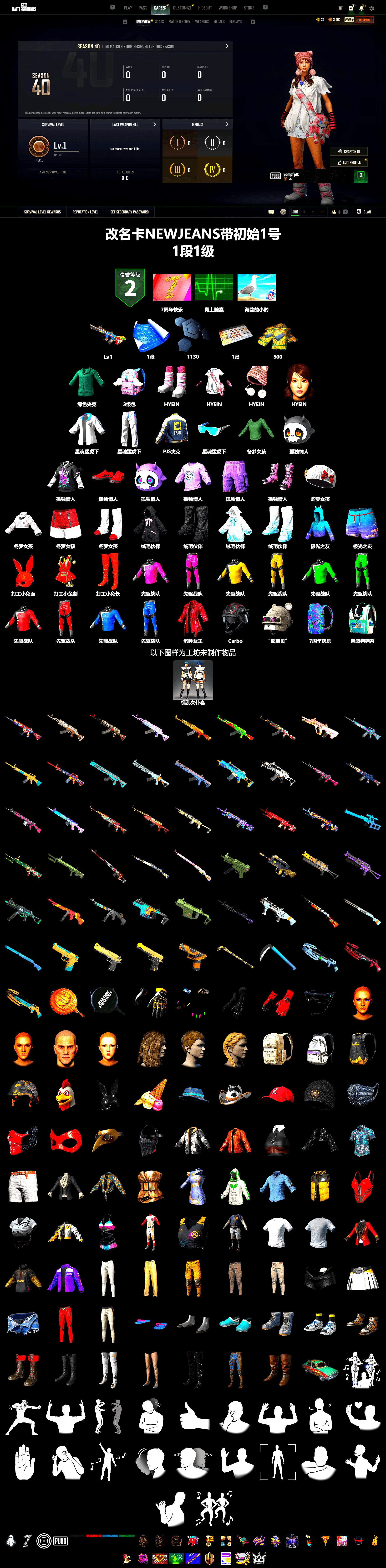 PUBG x NewJeans HYEIN, XingHun's Tiger Strike Jacket, XingHun's Tiger Strike Pants, PJS 2019 Phase 2 Jacket - 2