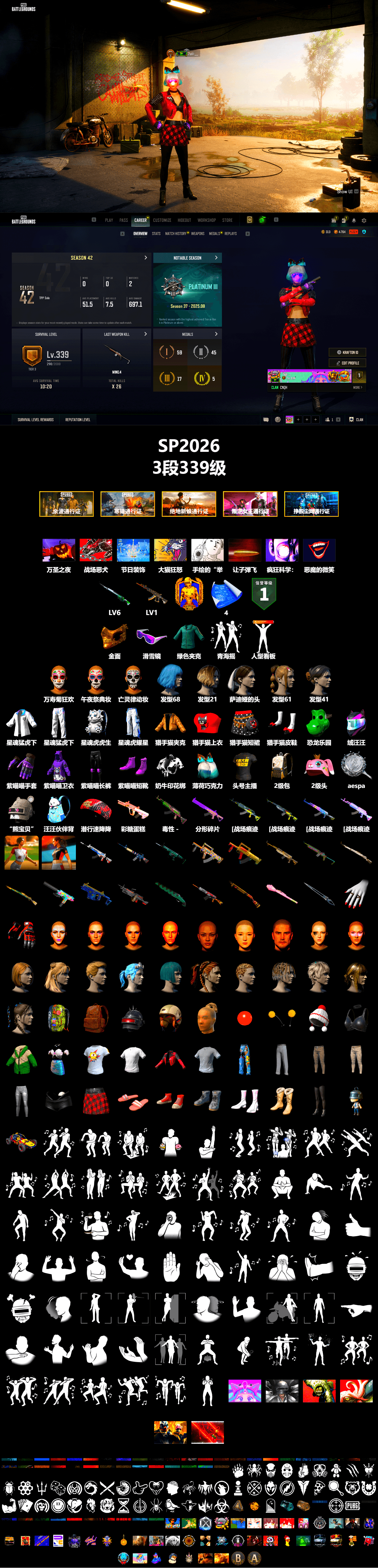 Snow Glasses, PGC 2021 Contingent Chaos Mask, XingHun's Tiger Strike Jacket, XingHun's Tiger Strike Pants, StreamerOne, Refined Aeolus — Vector, HUYA T-shirt - 2