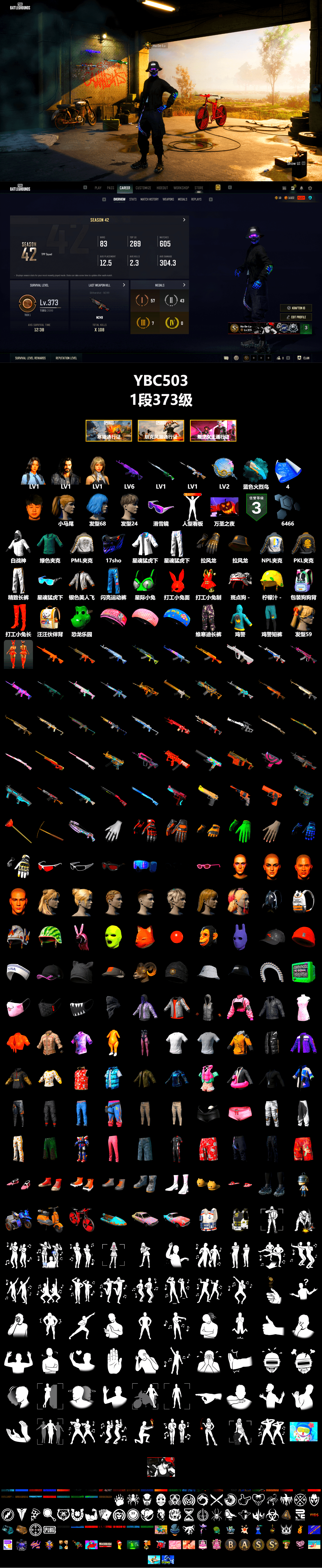 Snow Glasses, Harley Quinn's Hair, PML 2019 Phase 2 Jacket, XingHun's Tiger Strike Jacket, XingHun's Tiger Strike Pants, NPL 2019 Phase 2 Jacket, PKL 2019 Phase 2 Jacket, Exquisite Pants, Sha Wujing's Shorts - 2