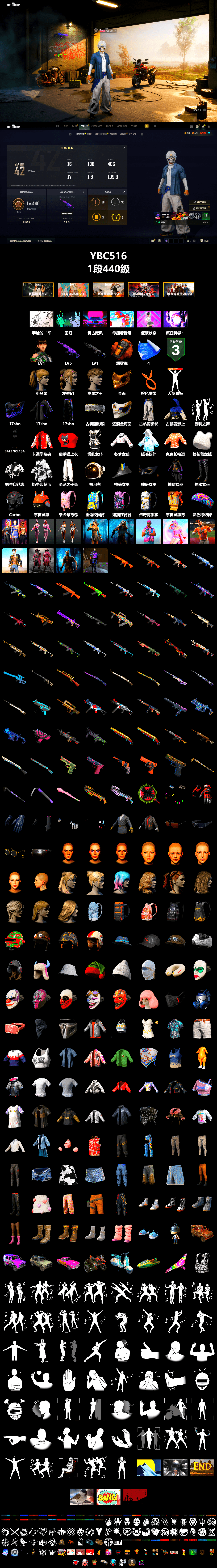 Orange Smoke Grenade, PGC 2021 Contingent Chaos Mask, Harley Quinn's Hair, GLL Grand Slam Sweatshirt - 2