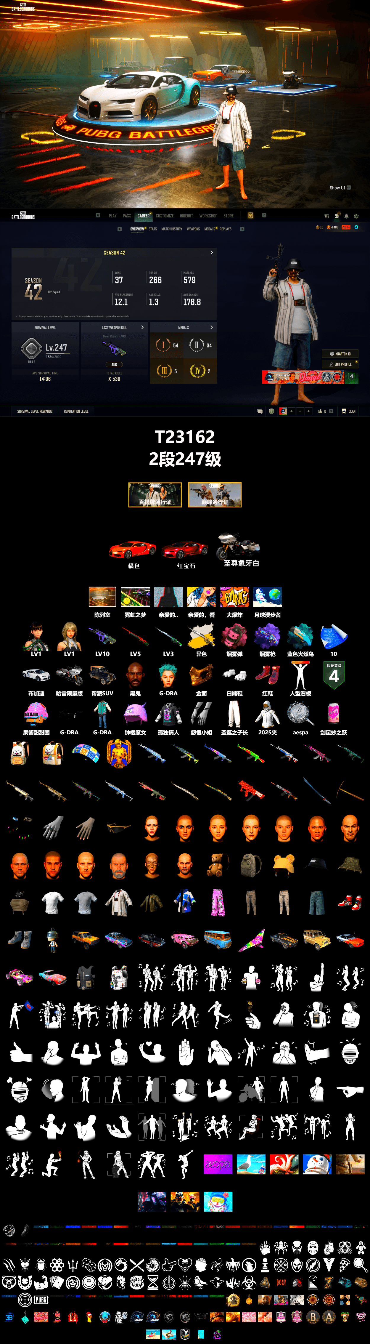 Cosmic Caliber - Kar98k (White Yellow), Pink Smoke Grenade, Purple Magical Mist — M79, Hi-top Trainers (Red), «Chiron» Sports Car, Jonathan Kamau, PGC 2021 Contingent Chaos Mask, Polar Bear Feet, "CVO™ Road Glide® ST" Motorcycle, GPT 2025 Four Angry Men Jacket - 2