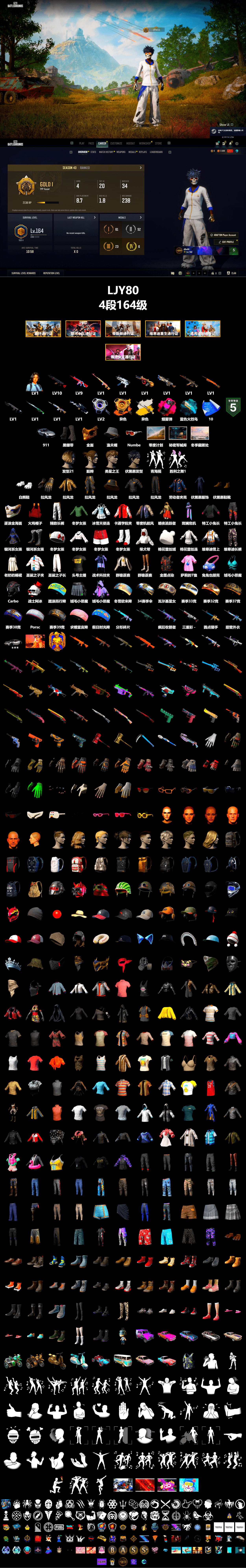 Rest in Pink — Dragunov [1], Void — Pan (Yellow Orange), Cosmic Caliber - Kar98k (White Yellow), Magenta Smoke Grenade, Blue Flamingo Fling - M79, Duncan's Infiltrator Handwraps, «911 Carrera GTS» Sports Car, PGC 2021 Contingent Chaos Mask, Polar Bear Feet, Exquisite Pants, StreamerOne, Heavy Fur Coat (Black), Sideshow Bear Feet - 2