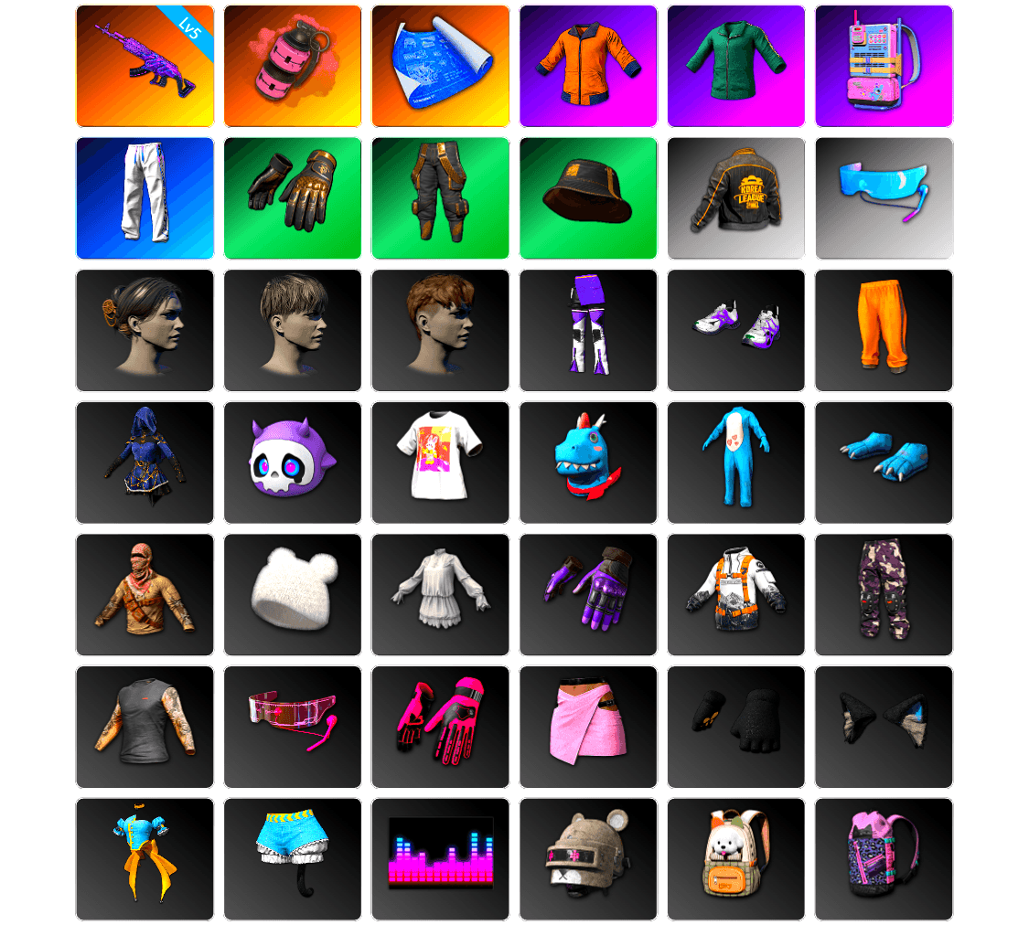 Medusa — Beryl M762 [5], Pink Smoke Grenade, Work Jacket, Training Jacket (Green), XingHun's Tiger Strike Pants, PKL 2019 Phase 2 Jacket, Aixleft's Gaming Streamer Hoodie, Parachute, Headset Bucket Hat, Grizz's Mask - 1