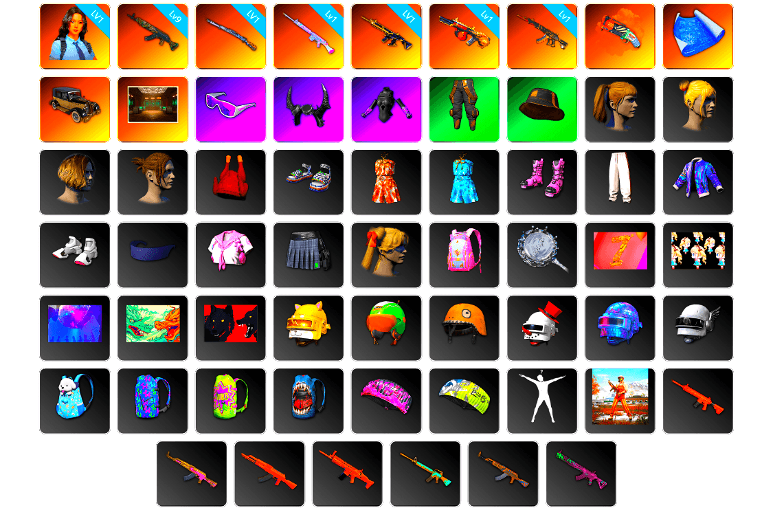Orange Fog of Fury — M79, Snow Glasses, Demon Biker Horns, Harley Quinn's Hair, «Chiron» Sports Car - 1
