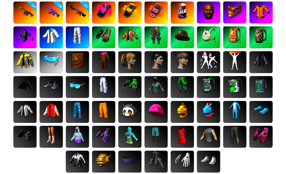 Magenta Smoke Grenade, Yellow Smoke Grenade, Pink Smoke Grenade, Jonathan Kamau, PGC 2021 Contingent Chaos Mask, Harley Quinn's Hair, XingHun's Tiger Strike Jacket, XingHun's Tiger Strike Pants, Sideshow Bear Feet - 1