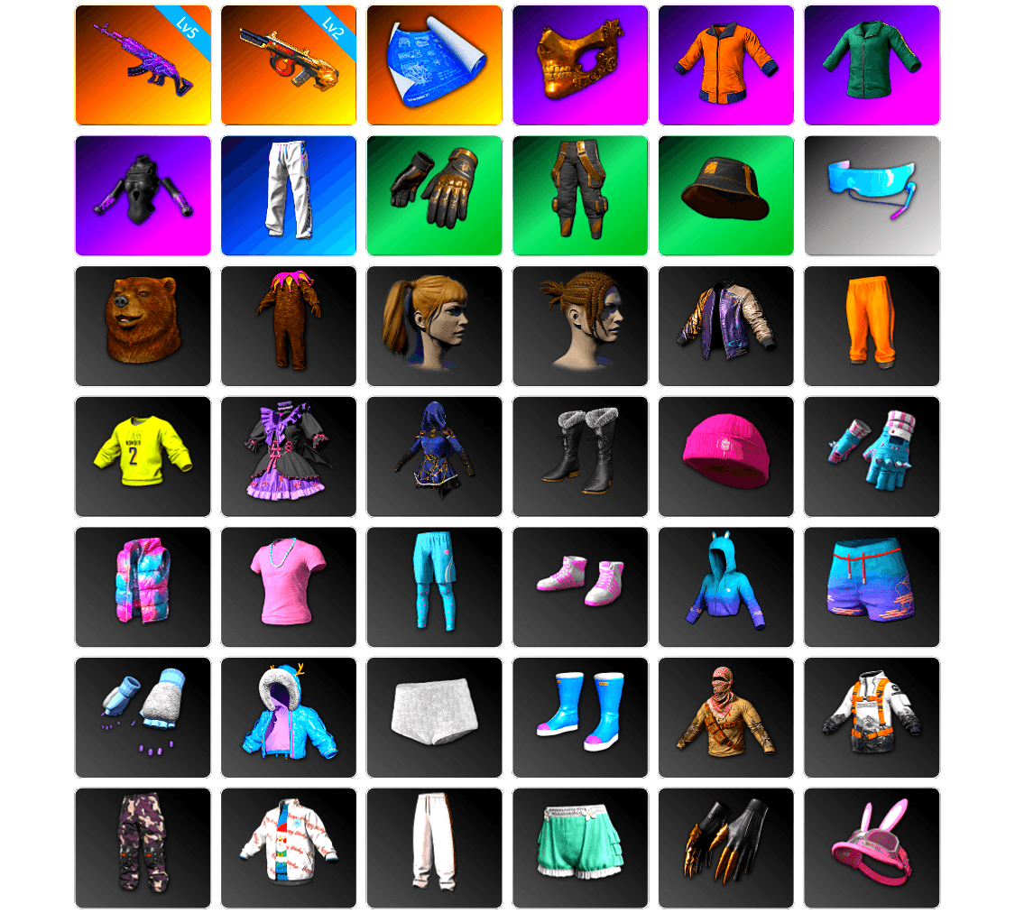 PGC 2021 Contingent Chaos Mask, Work Jacket, Harley Quinn's Hair, Bunny Academy Sailor Gloves, XingHun's Tiger Strike Pants, Aixleft's Gaming Streamer Hoodie, Grizz's Mask, Sideshow Bear Feet - 1