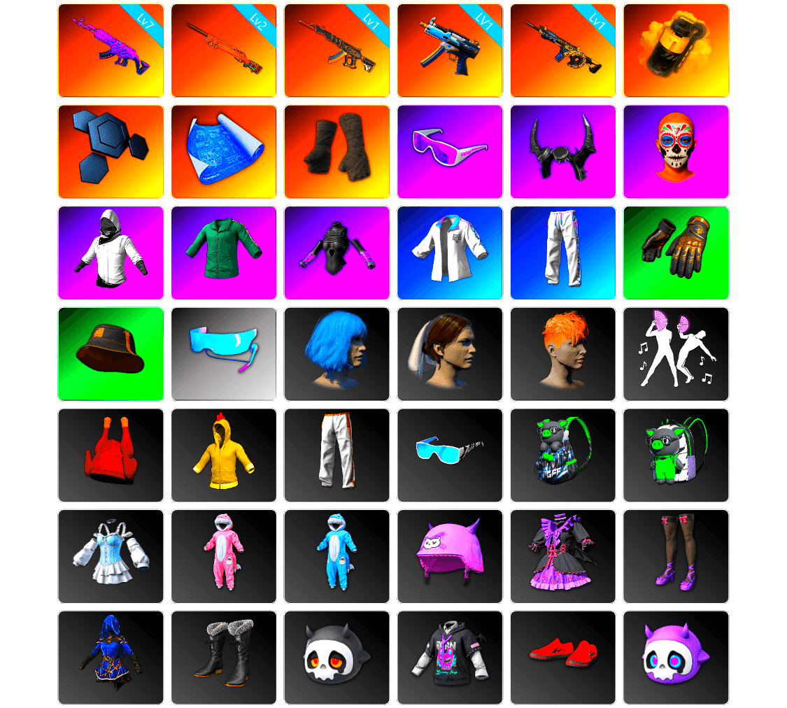 Yellow Smoke Grenade, Duncan's Infiltrator Handwraps, Snow Glasses, Demon Biker Horns, WackyJacky101's Jacket, XingHun's Tiger Strike Jacket, XingHun's Tiger Strike Pants, Aixleft's Gaming Streamer Hoodie, Exquisite Pants, XingHun's Tiger Strike Snow Glasses, Grizz's Mask - 1