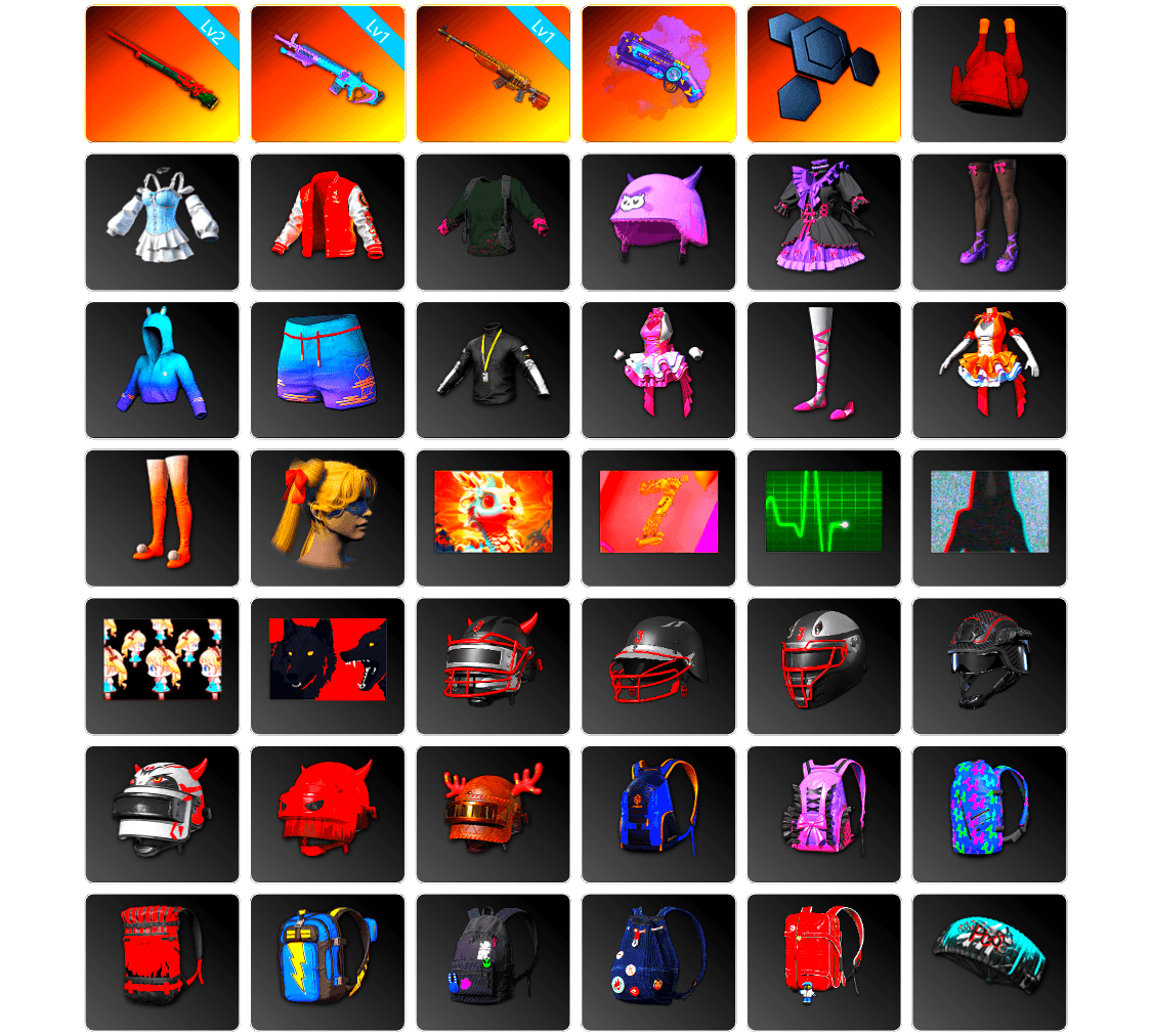 Purple Magical Mist — M79, Parachute, Grizz's Mask - 1