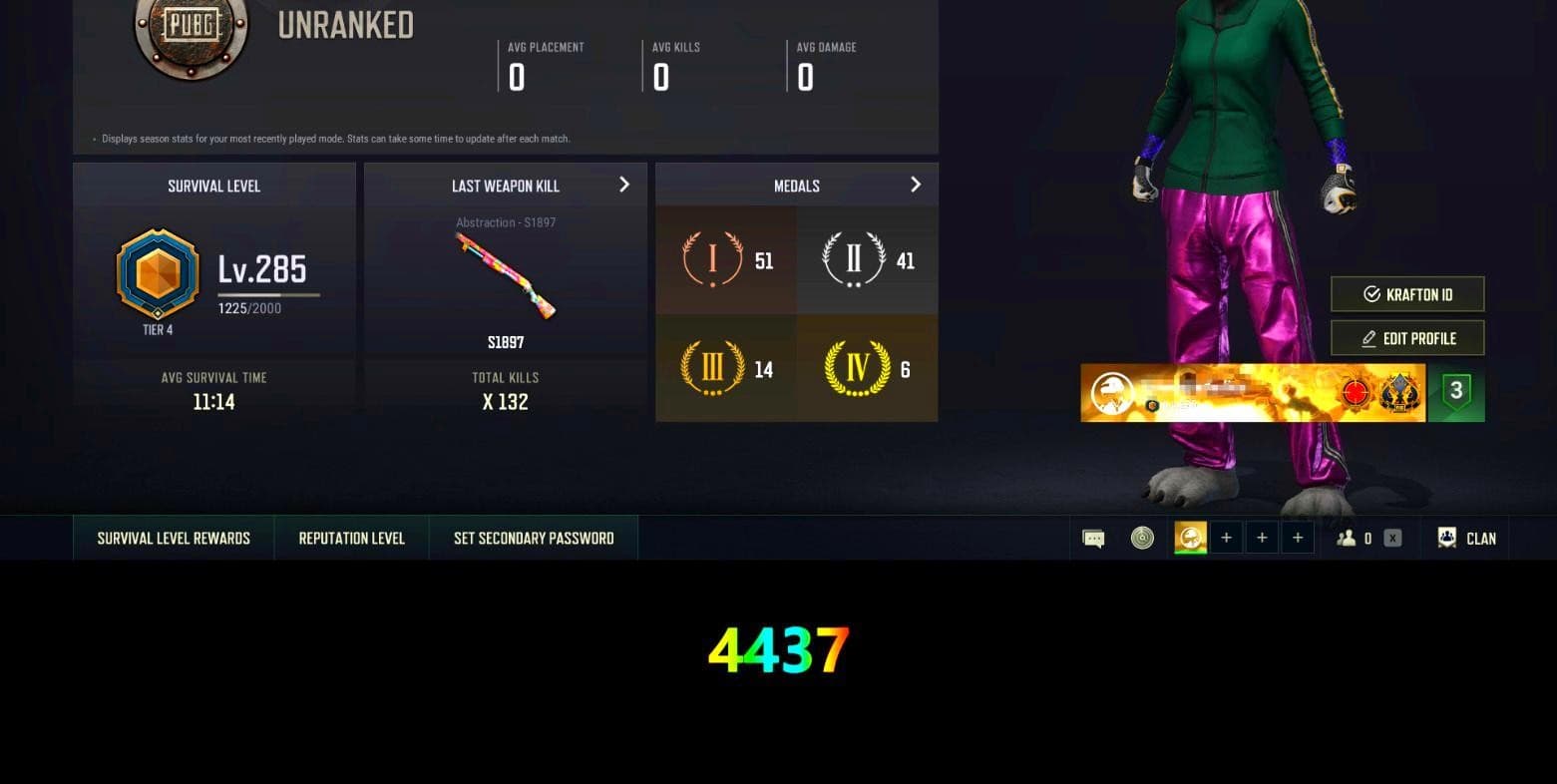Emerald Smoke Grenade, Hi-top Trainers (Red), Jonathan Kamau, PGC 2021 Contingent Chaos Mask, PLAYERUNKNOWN's Bandana, Heavy Fur Coat (Black), WackyJacky101's Jacket, Work Jacket, Polar Bear Feet, Harley Quinn's Hair, Bunny Academy Sailor Gloves, XiongDi Hoodie, MET Asia Series Bomber Jacket, Jijing's Shorts, StreamerOne, Winner Winner Chicken Dinner T-Shirt (Red), Full Autumn — M416, Grizz's Mask, DOUYU T-shirt, Parachute - 1