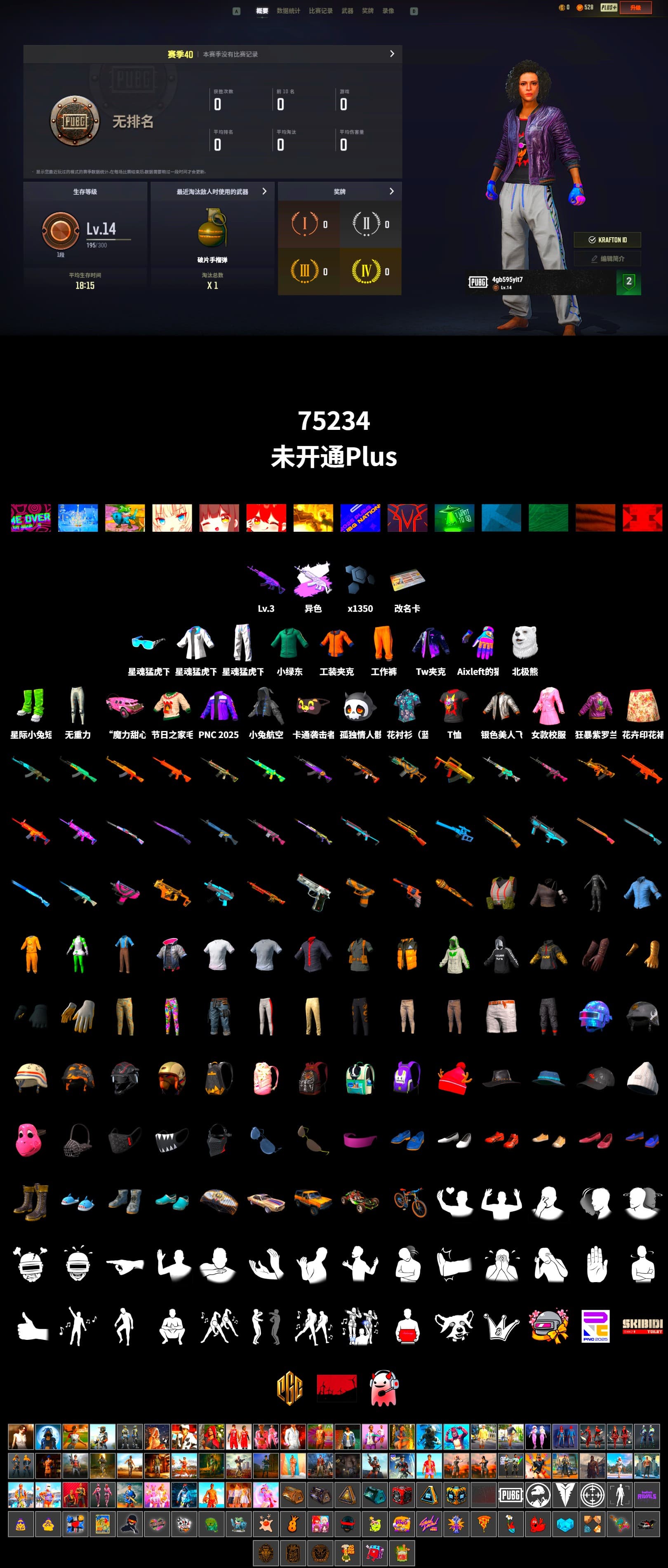 Work Jacket, XingHun's Tiger Strike Jacket, XingHun's Tiger Strike Pants, Aixleft's Gaming Streamer Hoodie, LINE FRIENDS SALLY SET, XingHun's Tiger Strike Snow Glasses, Grizz's Mask - 2