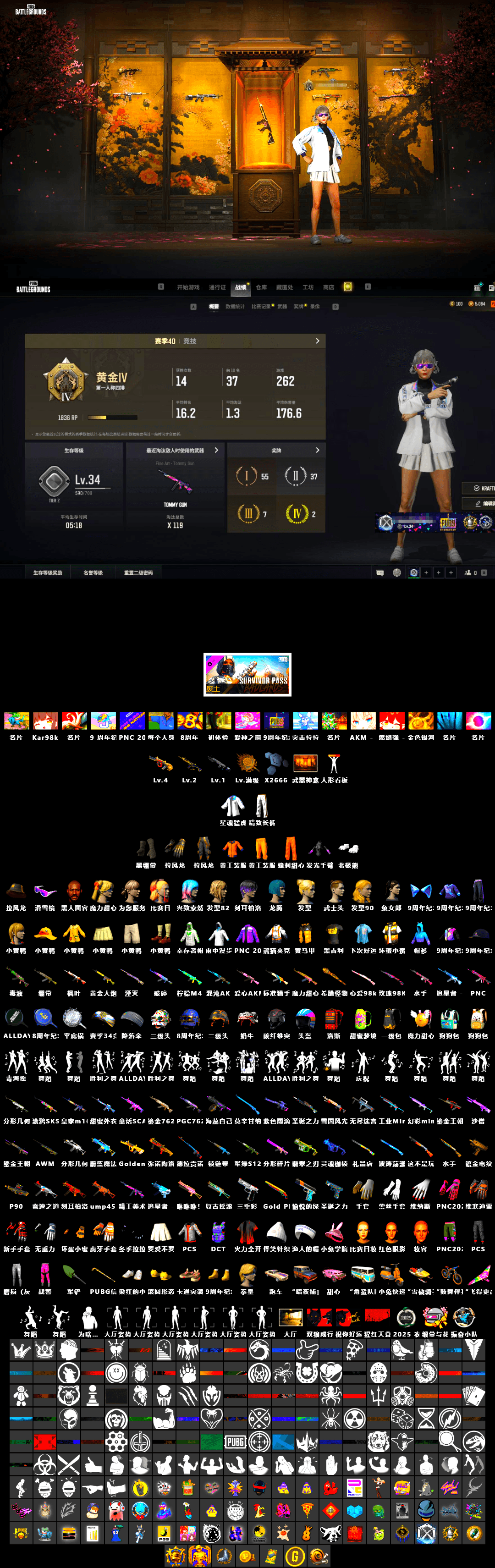 Tang Sanzang — Pan, Minotaur — AUG, Zhu Bajie — M416, Work Jacket, Weapons Shrine, Jonathan Kamau, Snow Glasses, Obscura - Mk12 - 2