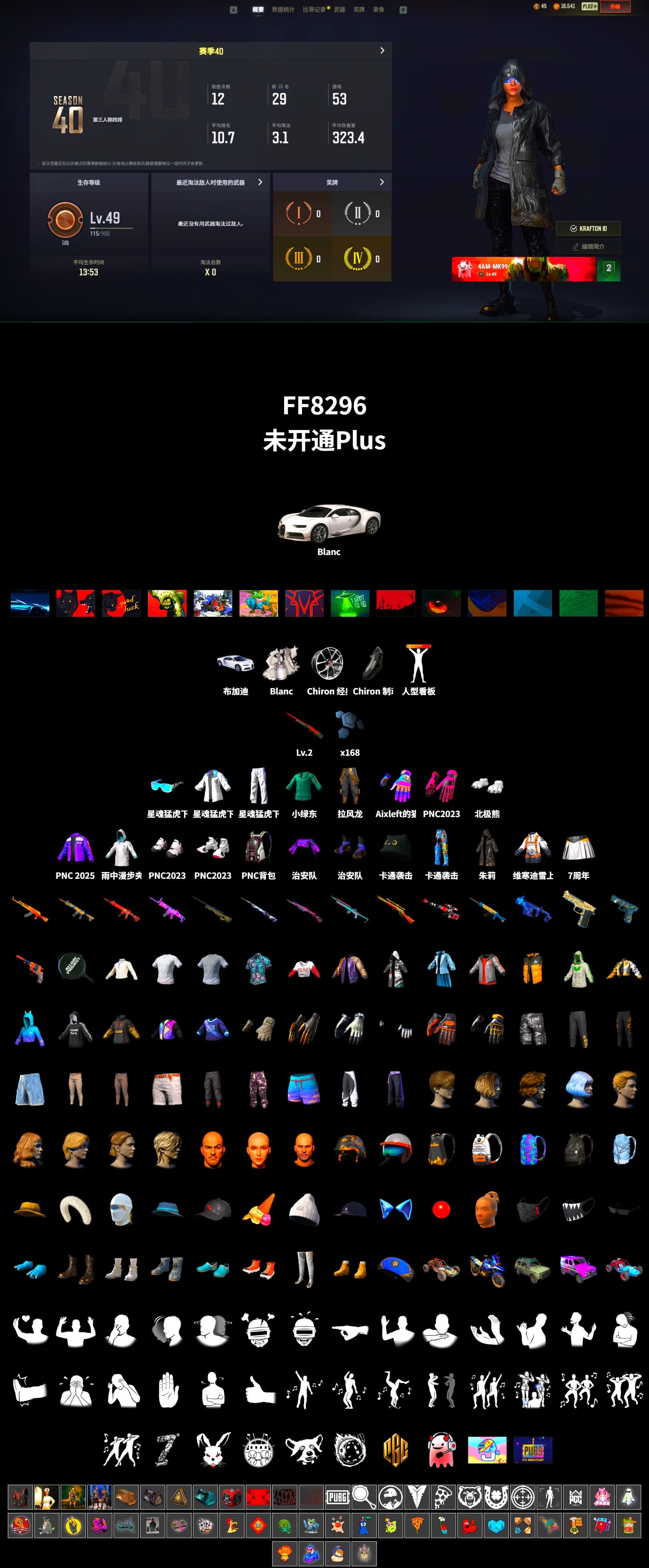 «Chiron» Sports Car, Polar Bear Feet, XingHun's Tiger Strike Jacket, XingHun's Tiger Strike Pants, Aixleft's Gaming Streamer Hoodie, XingHun's Tiger Strike Snow Glasses, Grizz's Mask - 2