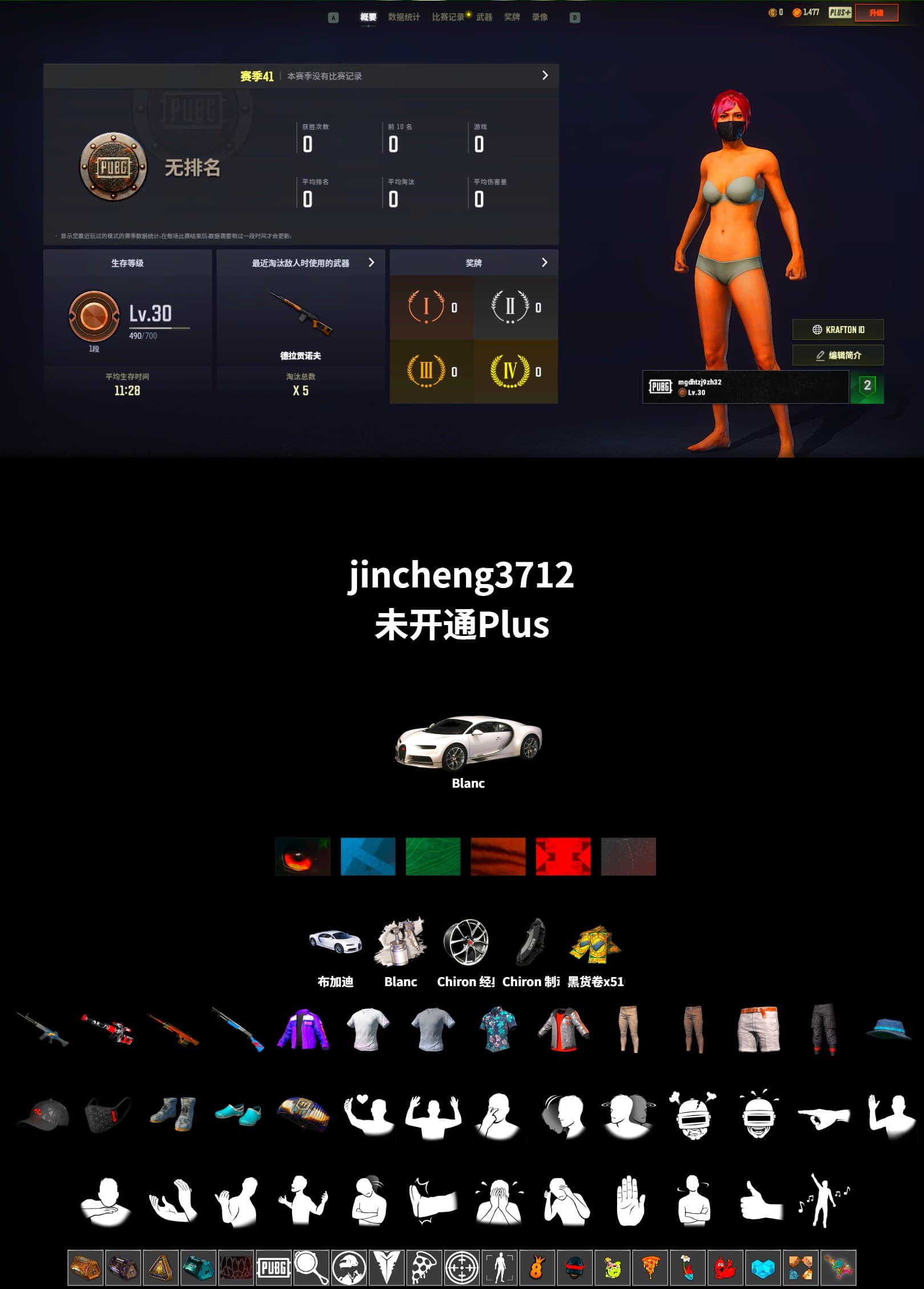 «Chiron» Sports Car, Grizz's Mask - 2