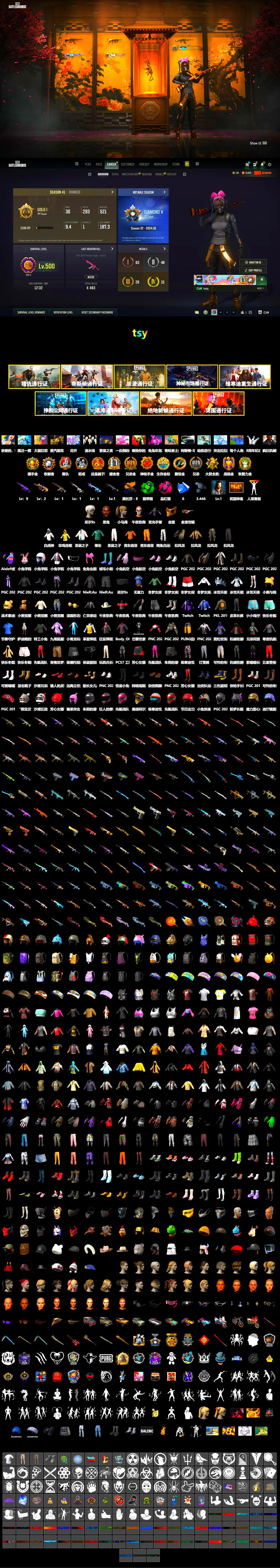 Emerald Smoke Grenade, Magenta Smoke Grenade, Weapons Shrine, Jonathan Kamau, 9S's Hairstyle, PGC 2021 Contingent Chaos Mask, Harley Quinn's Hair, PKL 2019 Phase 2 Jacket, Sideshow Bear Feet, XiongDi Hoodie, StreamerOne, Full Autumn — M416, «DBX707» SUV - 2