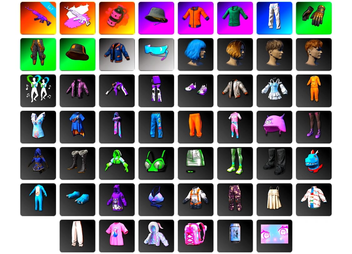 Pink Smoke Grenade, XingHun's Tiger Strike Pants