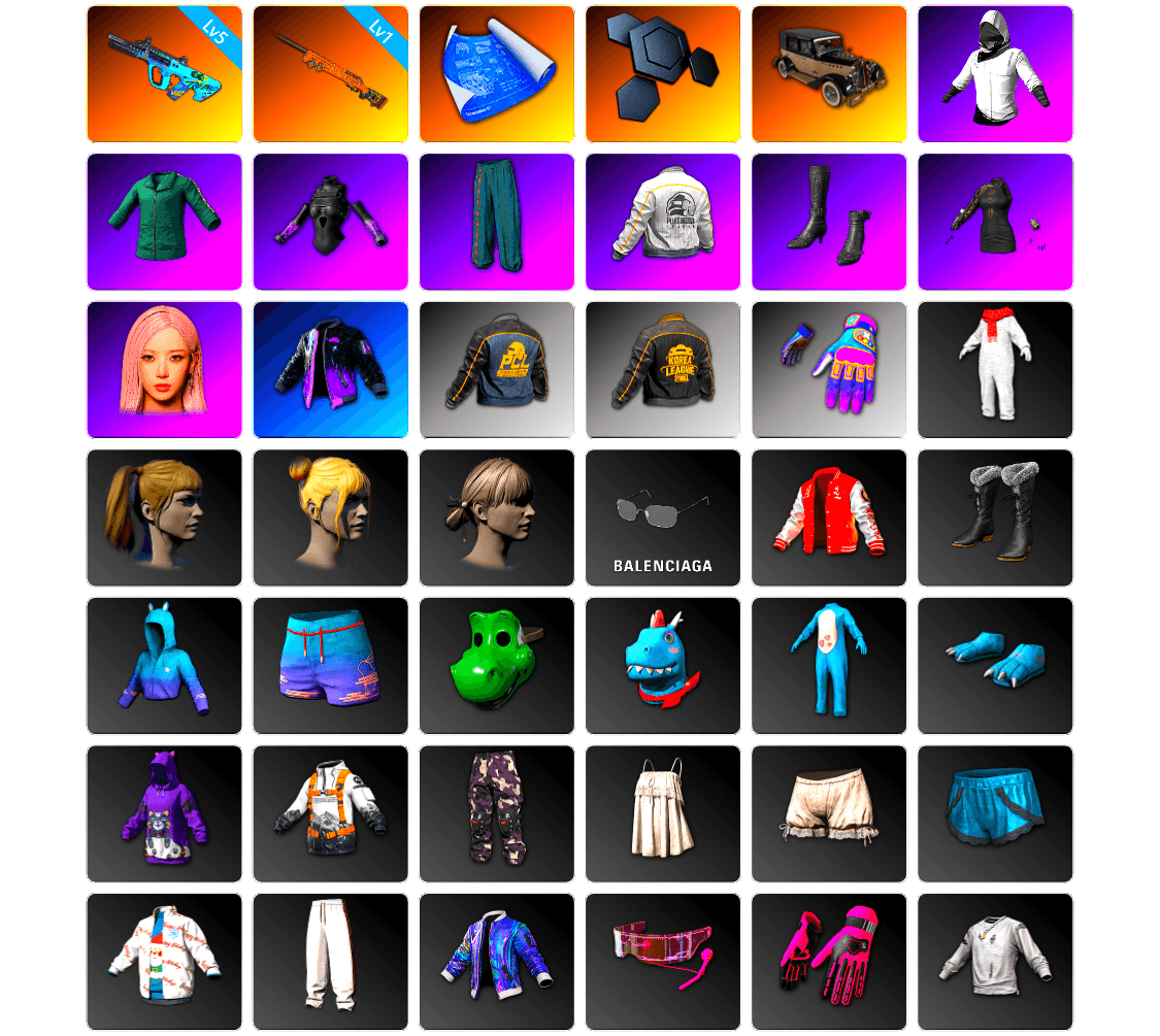 WackyJacky101's Jacket, aespa Stage, Harley Quinn's Hair, Bunny Academy Sailor Gloves, PEL 2019 Phase 2 Jacket, PCL 2019 Phase 2 Jacket, PKL 2019 Phase 2 Jacket, Aixleft's Gaming Streamer Hoodie, aespa GISELLE, Grizz's Mask