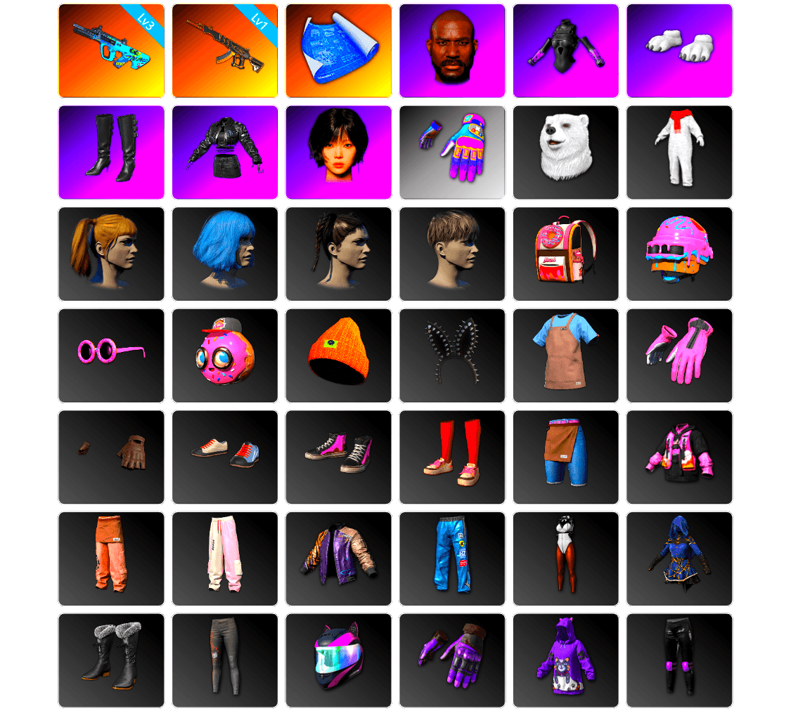 Jonathan Kamau, Polar Bear Feet, aespa Stage, Harley Quinn's Hair, Aixleft's Gaming Streamer Hoodie, MET Asia Series Distressed Jeans, StreamerOne, aespa WINTER, Grizz's Mask